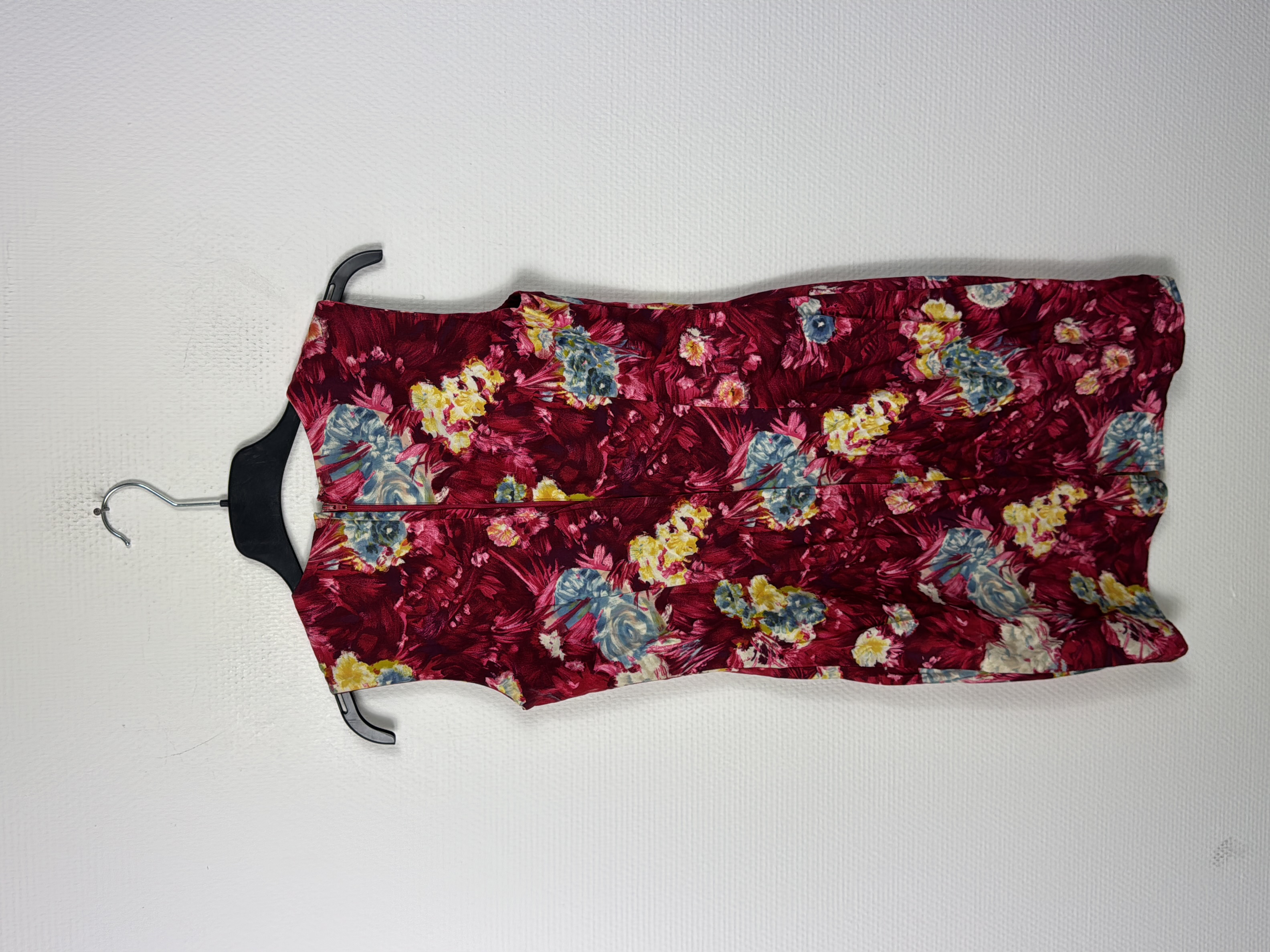 Anne Elisabeth Robe fleurie vintage M 38 élégante fluide chic Très bon état - Vue 4 - 