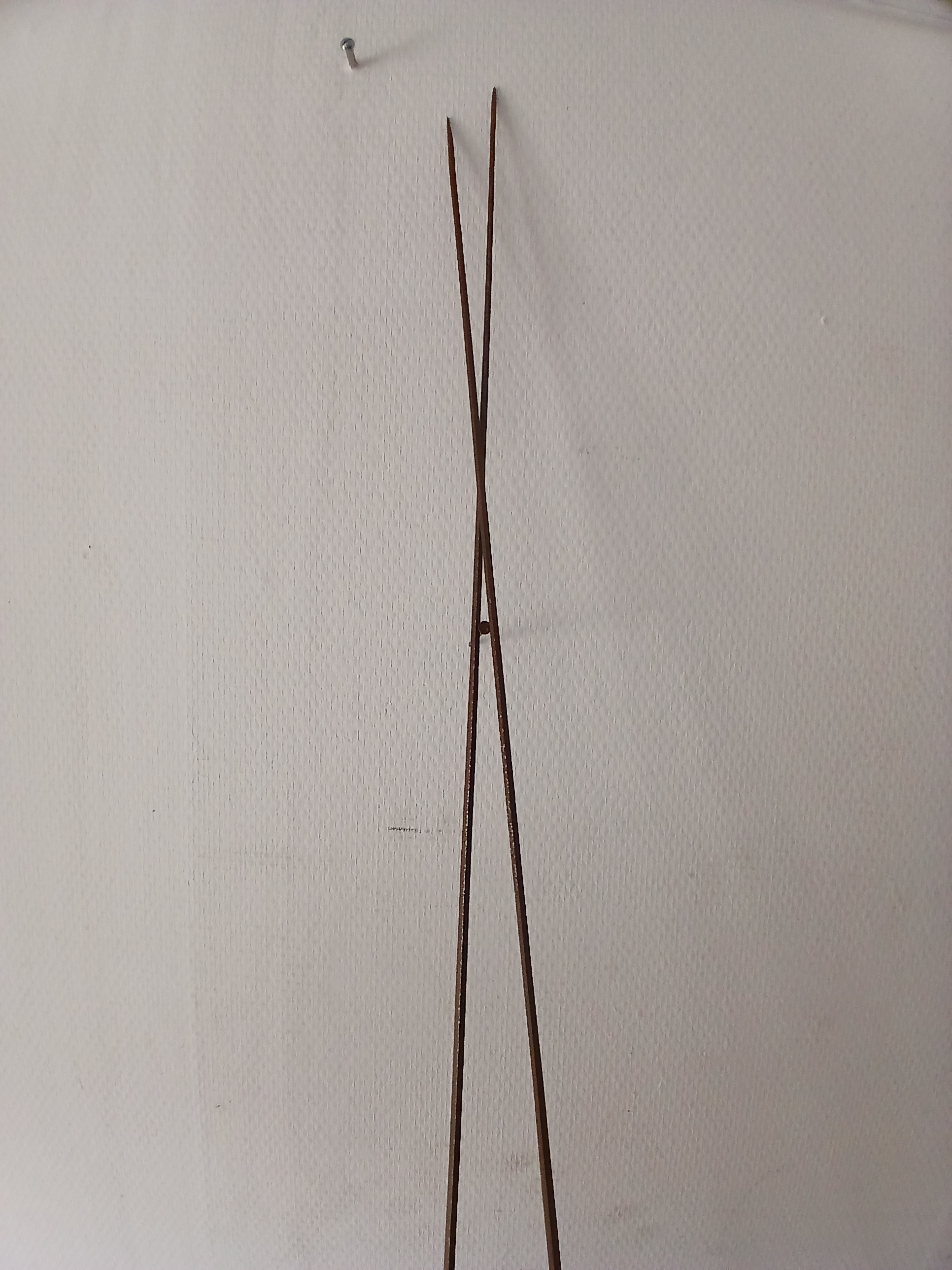 Lot de 2 anciens fleurets de duel non mouchetés. État correct - Vue 6 - 