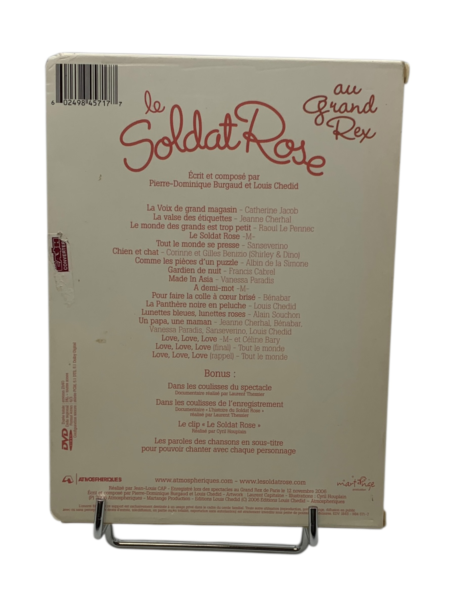 Voir photo 2 de Coffret DVD Le Soldat Rose Coffret DVD Le Soldat Rose - Vue 2 -