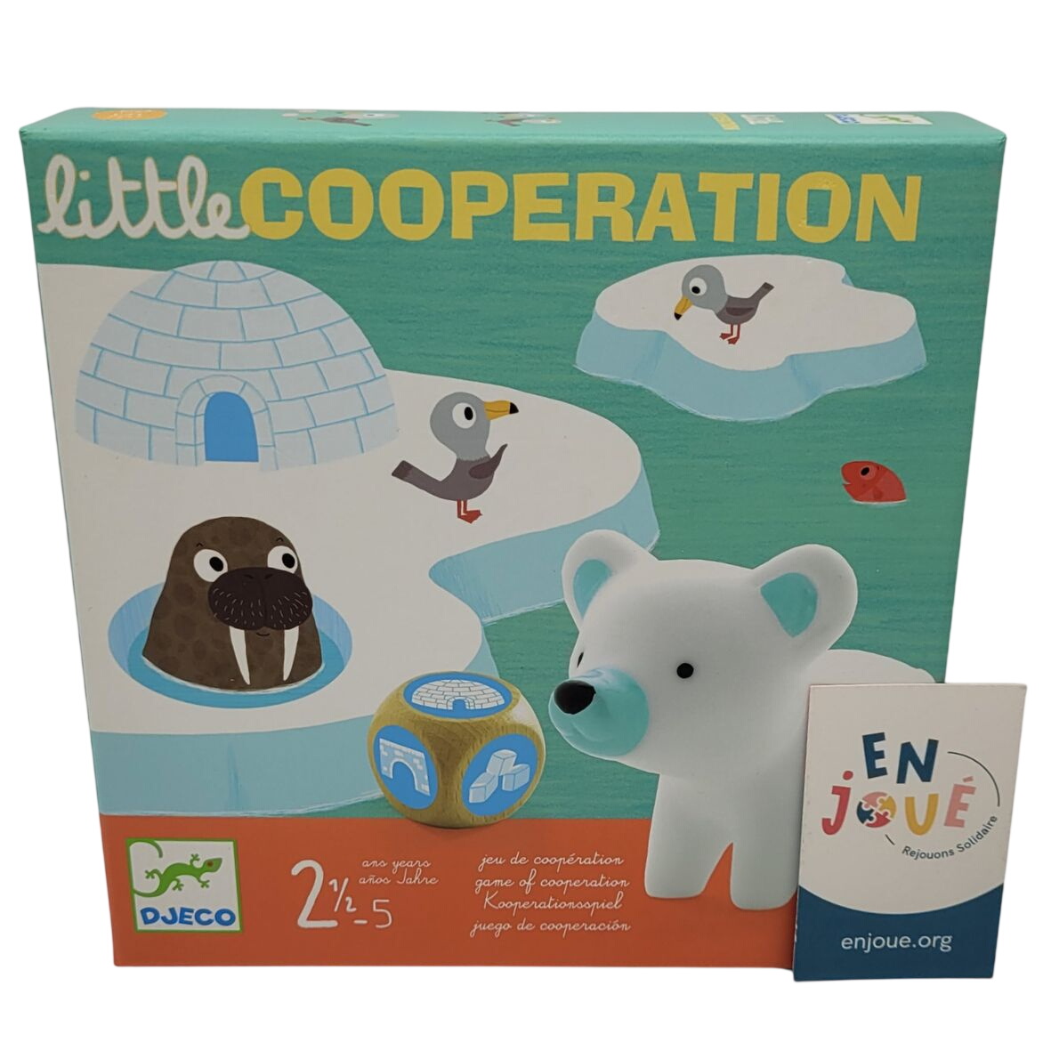 Acheter Jeux de société - Little Coopération - Djeco - Dès 2 ans. - 10,00 € Jeux de société - Little Coopération - Djeco - Dès 2 ans. - reconditionné disponible sur Label Emmaüs