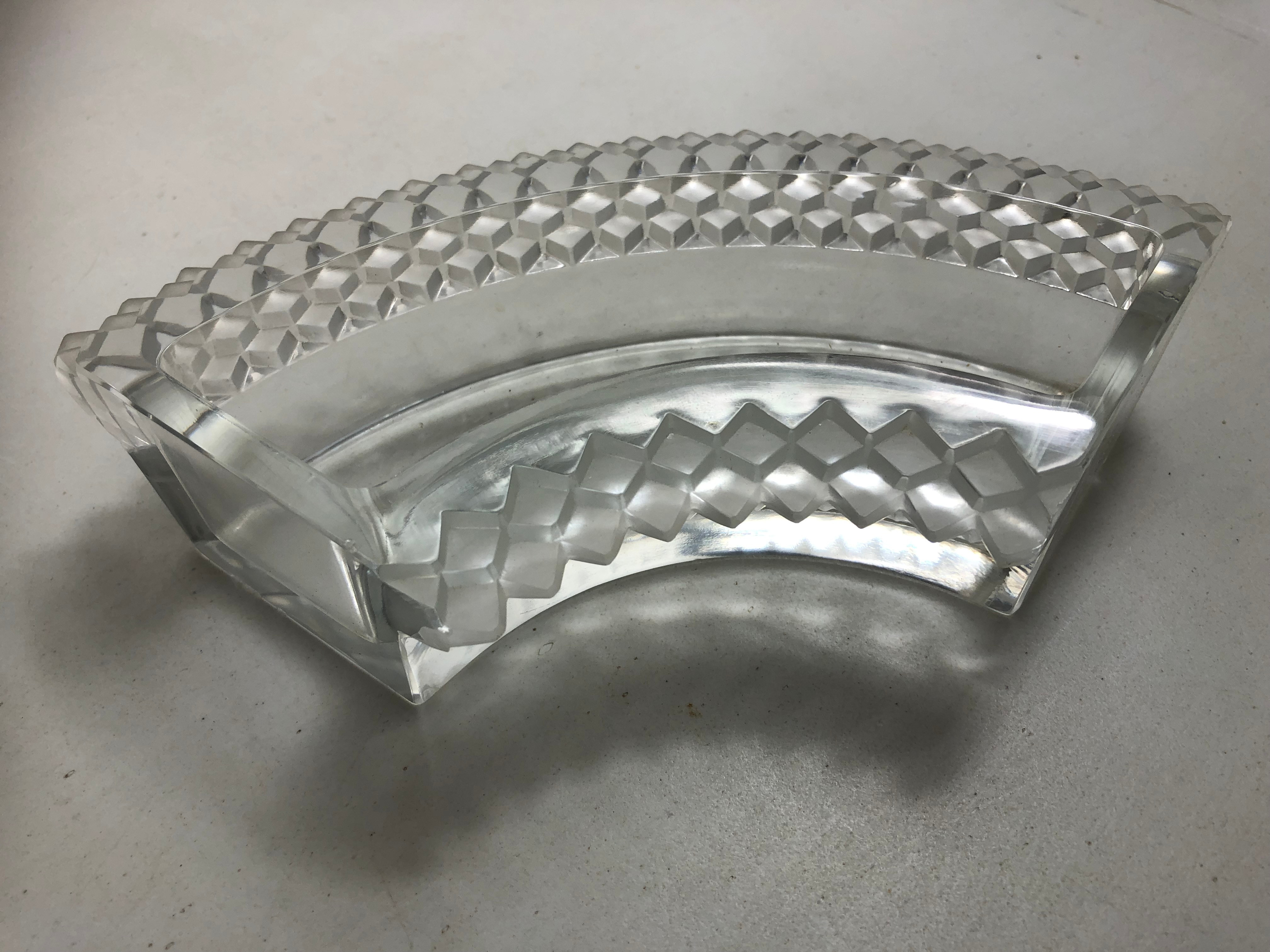 2 éléments de chemin de table Lalique - Photo 3