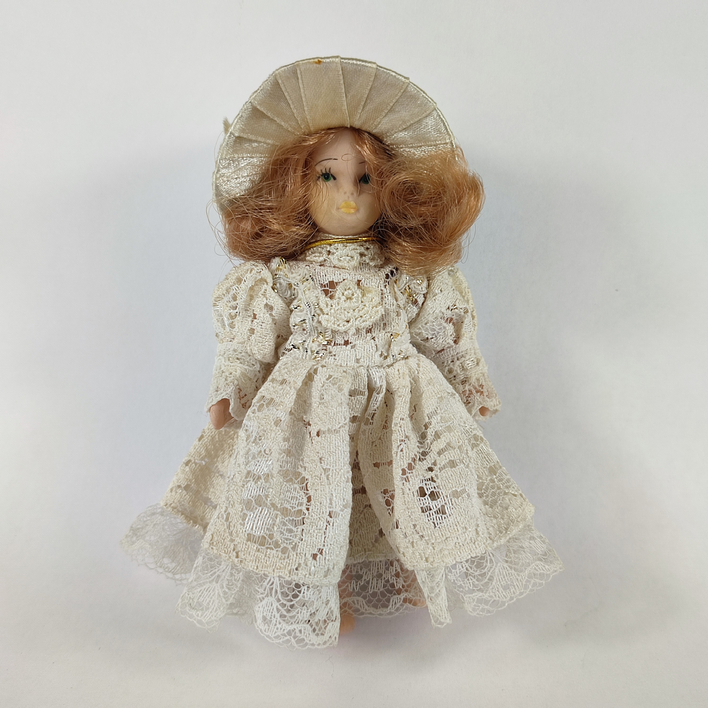 Magnifique Poupée Ancienne Carine - Taille 65 Cm - Pour Adultes Collection