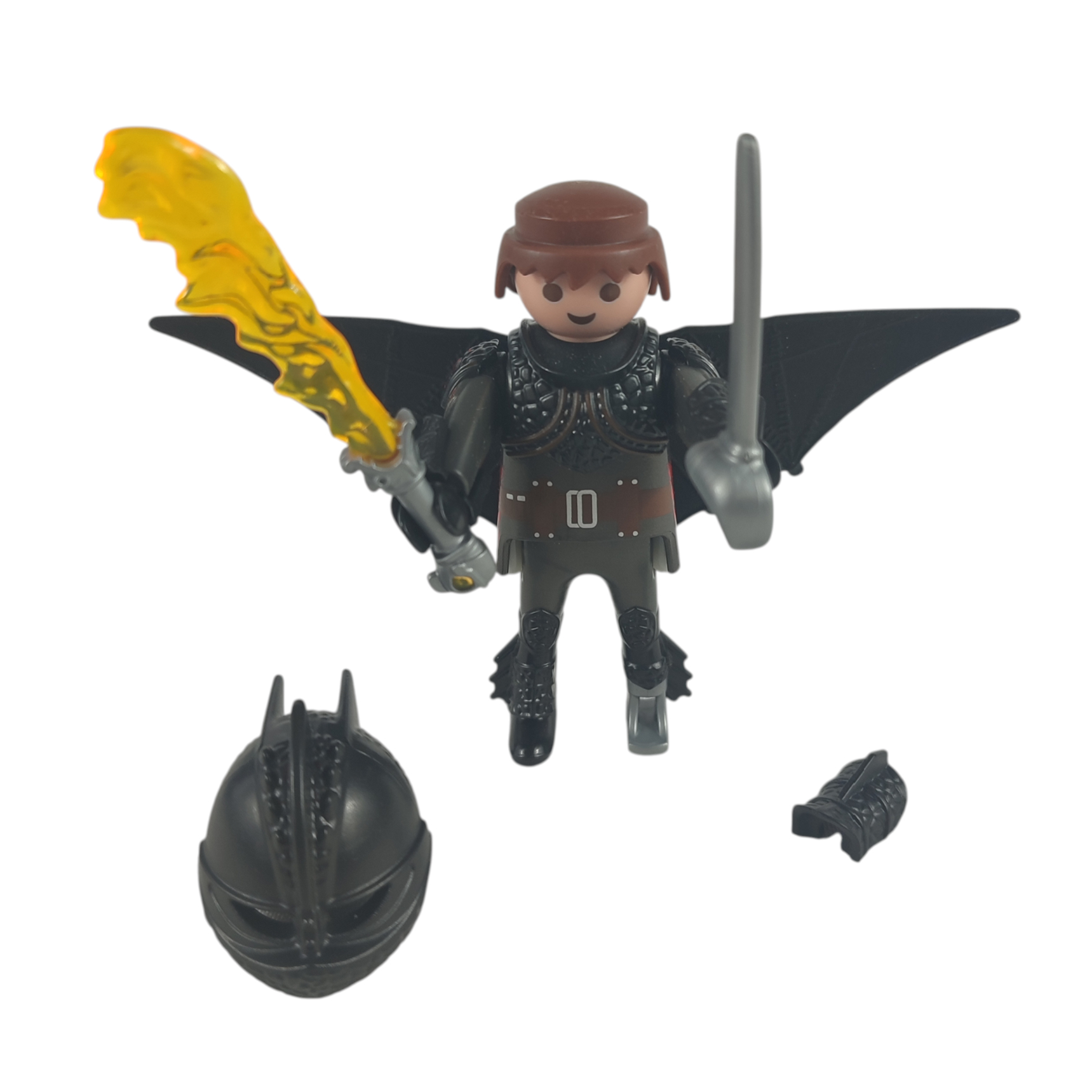 Voir photo 10 de Playmobil Dragons - Harold & Krokmou (fonctionnel) Playmobil Dragons - Harold & Krokmou (fonctionnel) Bon état - Vue 10 -