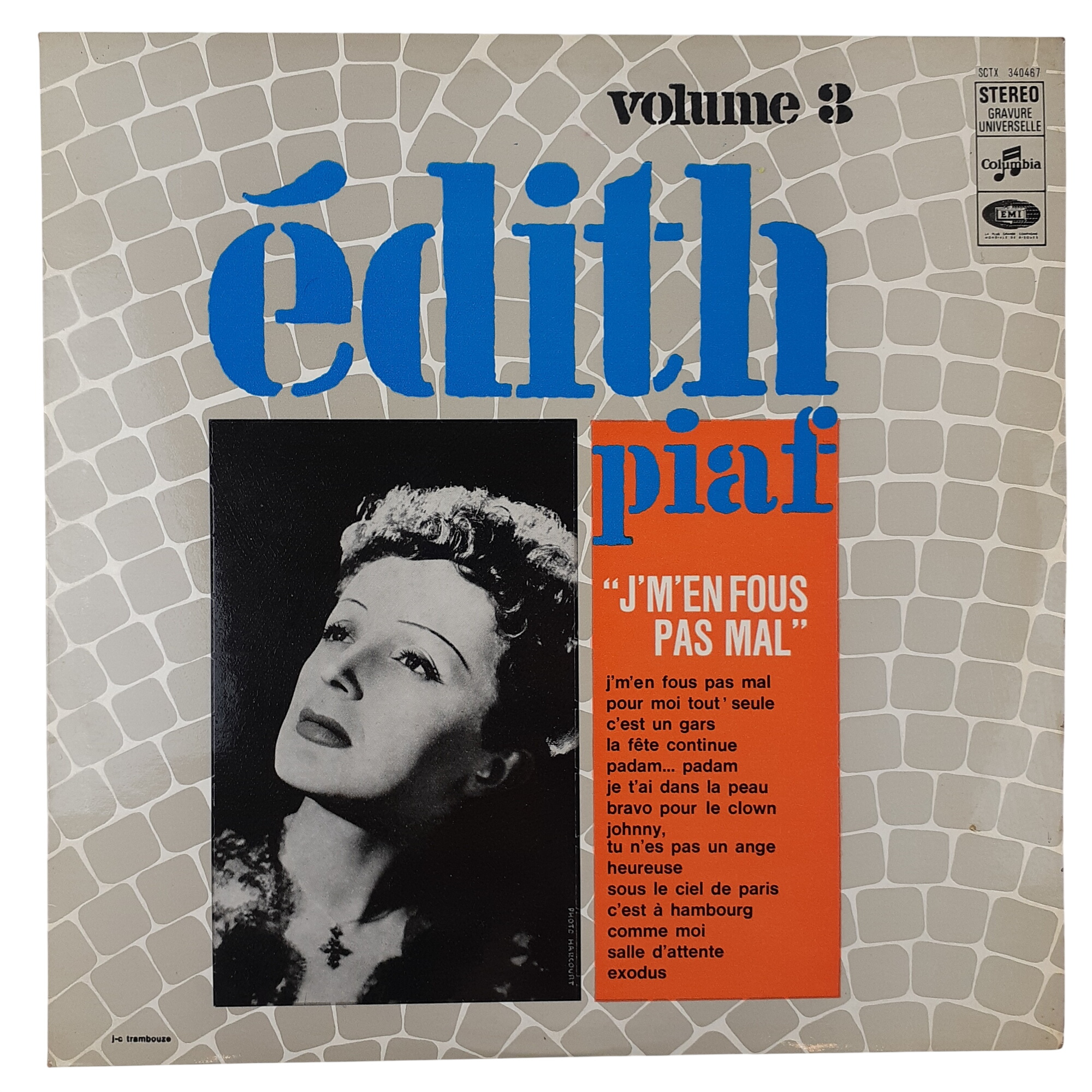 Acheter Edith Piaf Vol 3 J’M’EN FOUS PAS MAL Très bon état - 10,00 € Edith Piaf Vol 3 J’M’EN FOUS PAS MAL Très bon état - reconditionné disponible sur Label Emmaüs