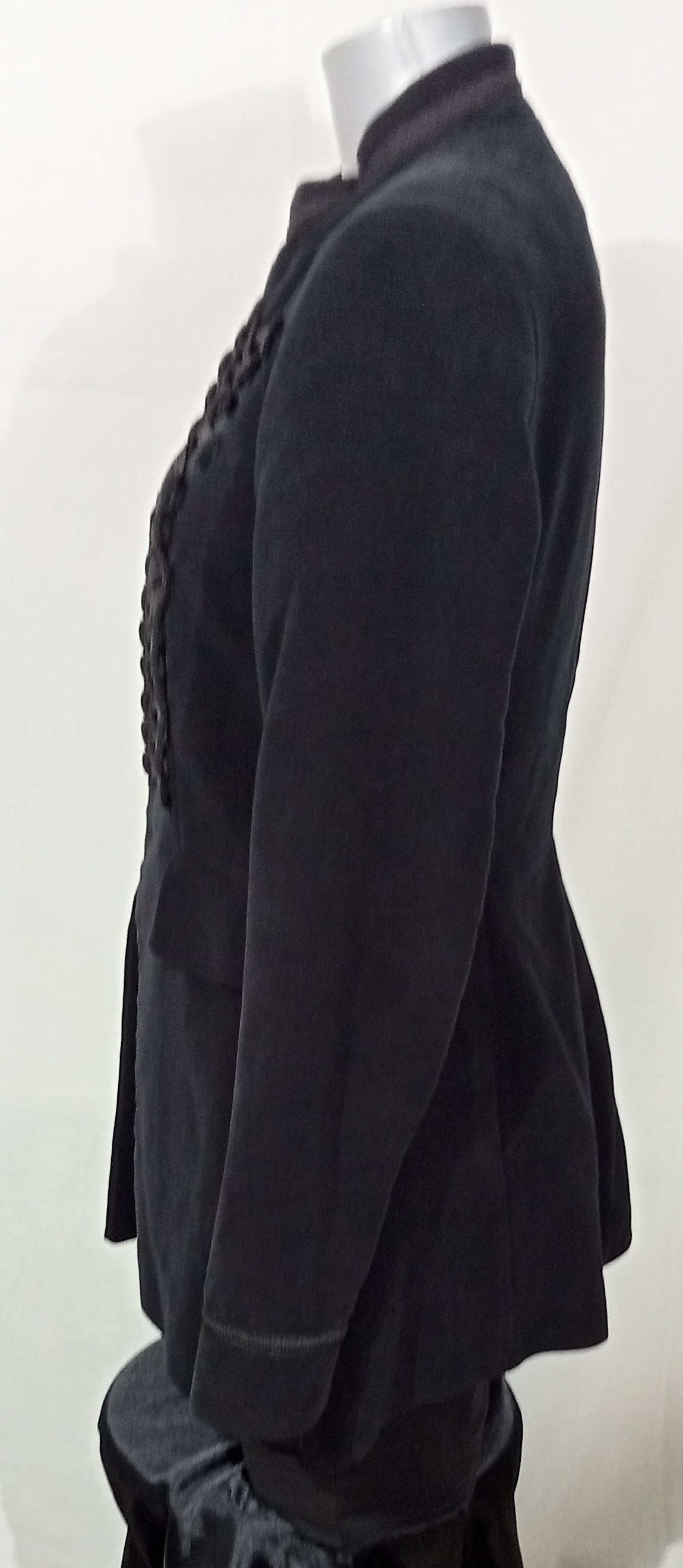 Veste longue noir esprit militaire - ZARA - L ✨ Très bon état - Vue 5 - 