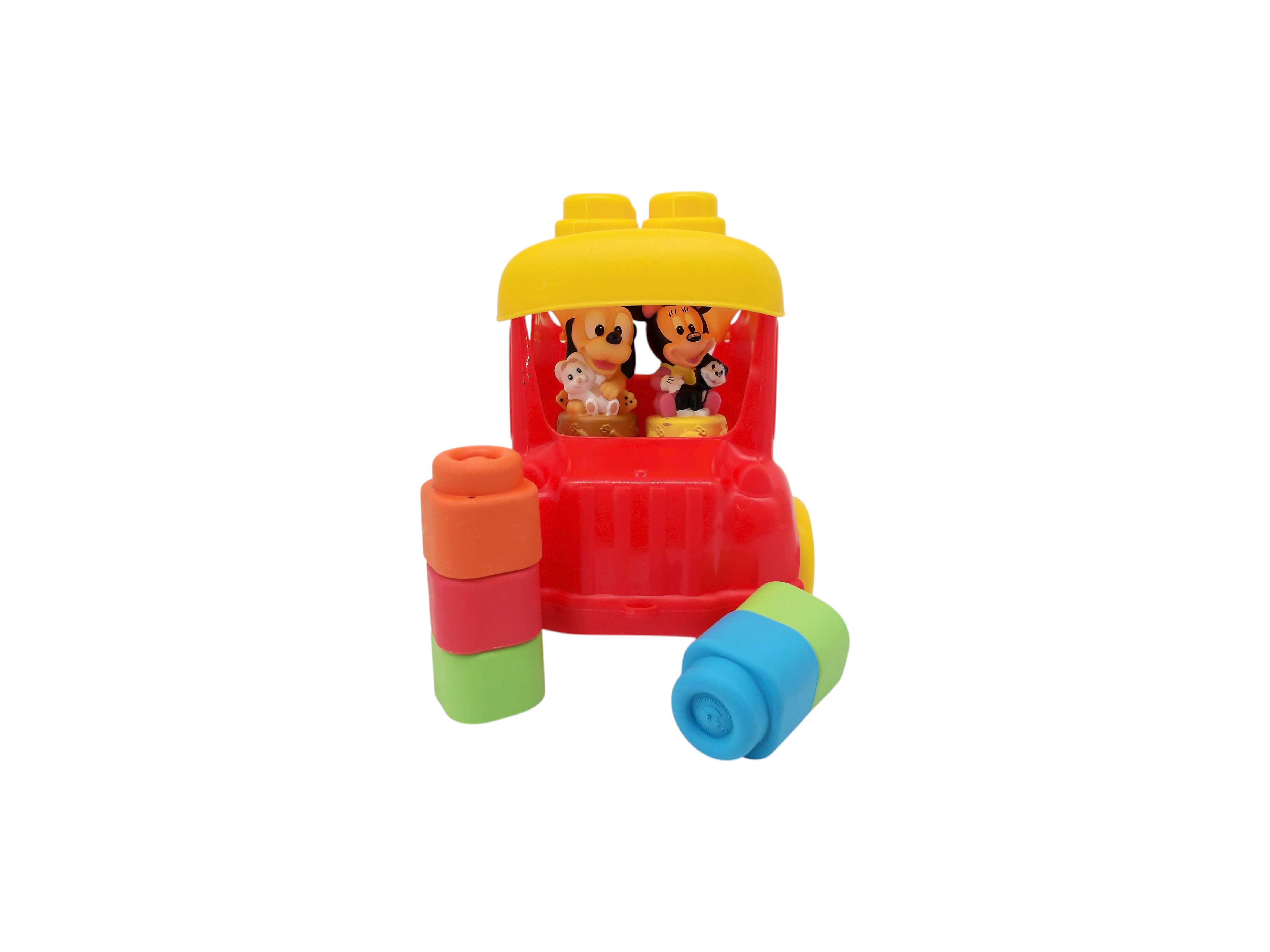 Baby Clemmy - Le bus Disney - 10 cubes souples Très bon état - Vue 3 - 