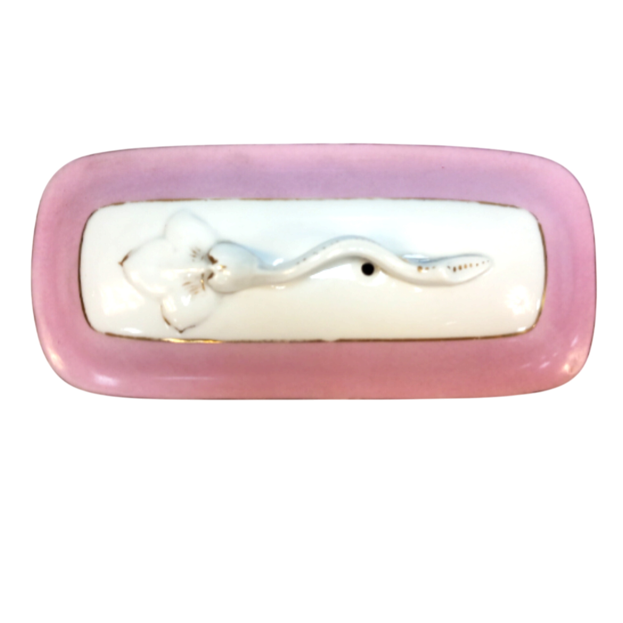 Boîte à savon en Porcelaine - Photo 0