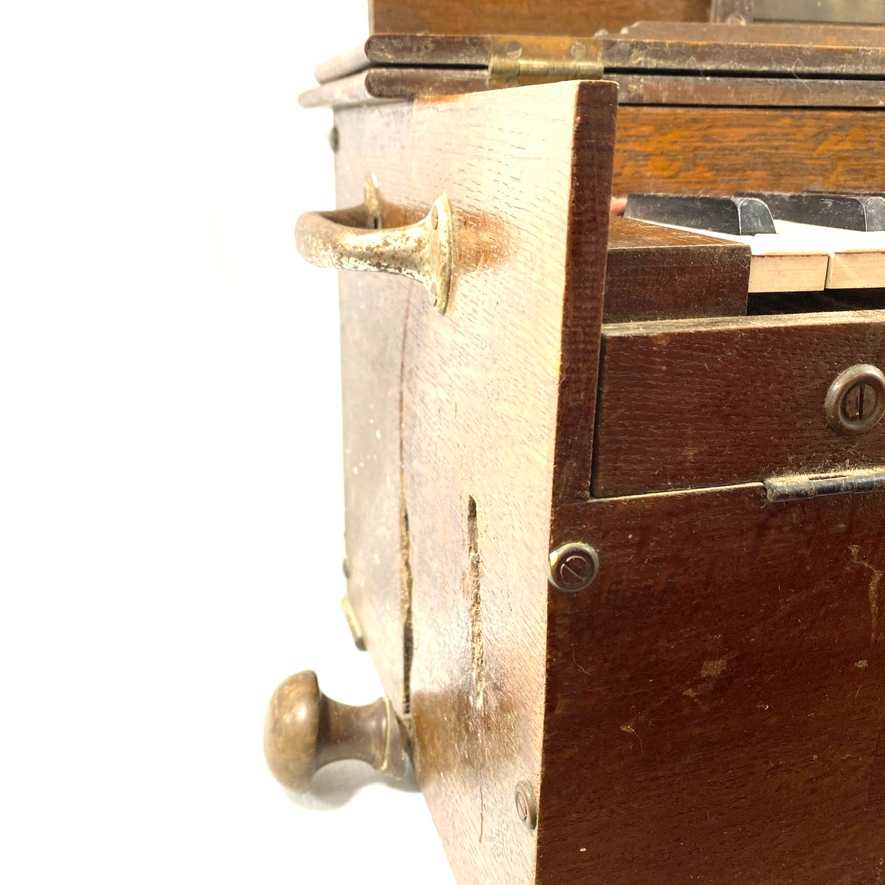 Harmonium - Le guide chant Kasriel en bois - Bon état - Photo 3