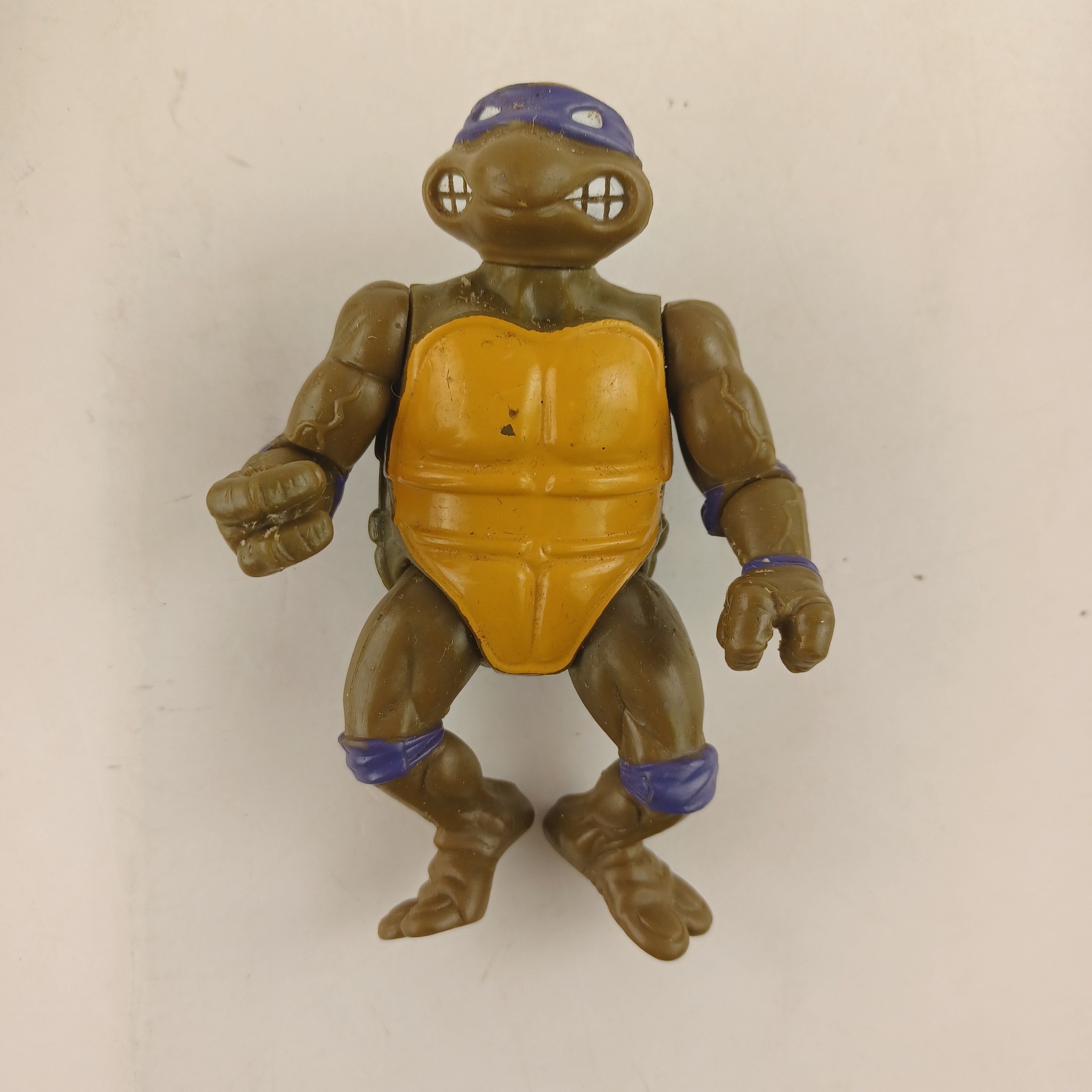Lot de 3 figurines tortues ninja de la première série, Playmates toys et Mirage Studios de 1988 à 1992 Très bon état - Vue 2 - 