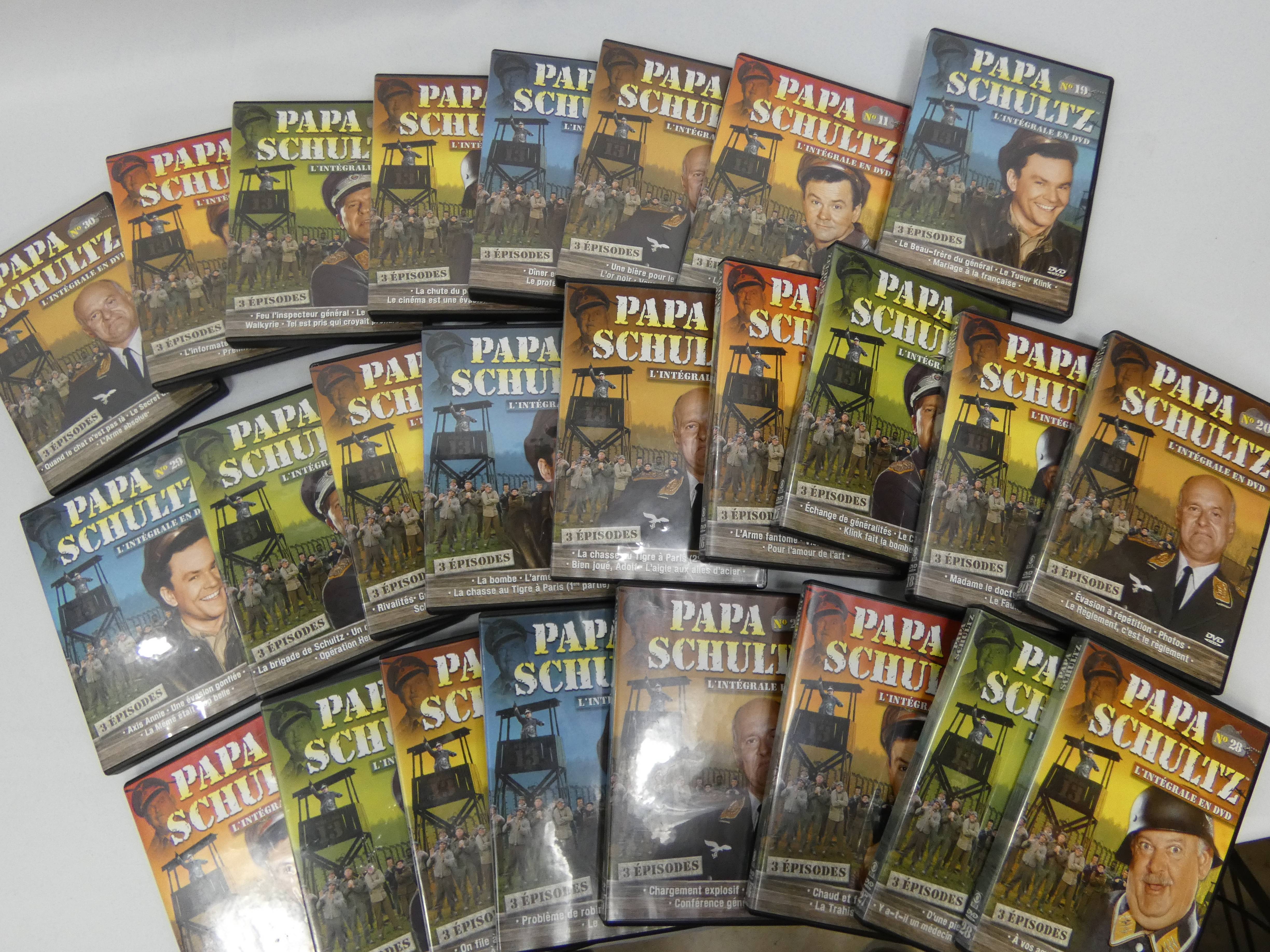 Voir photo 3 de Collection incomplète série télévisée Papa Schultz en 25 DVD (CBS) Collection incomplète série télévisée Papa Schultz en 25 DVD (CBS) Bon état - Vue 3 -