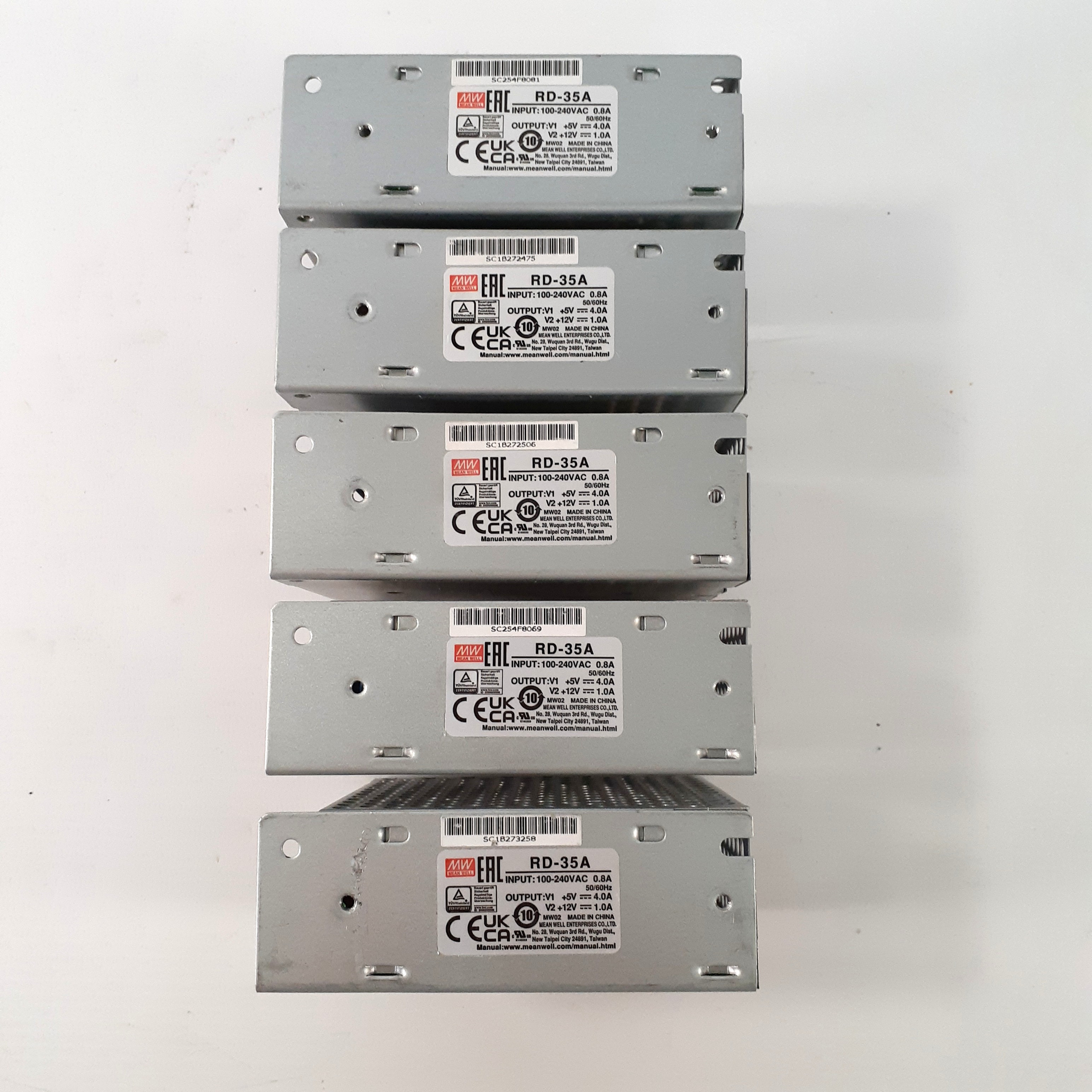 Lot de 5 Alimentations à découpage 32 W Mean Well - RD-35A - Photo 2