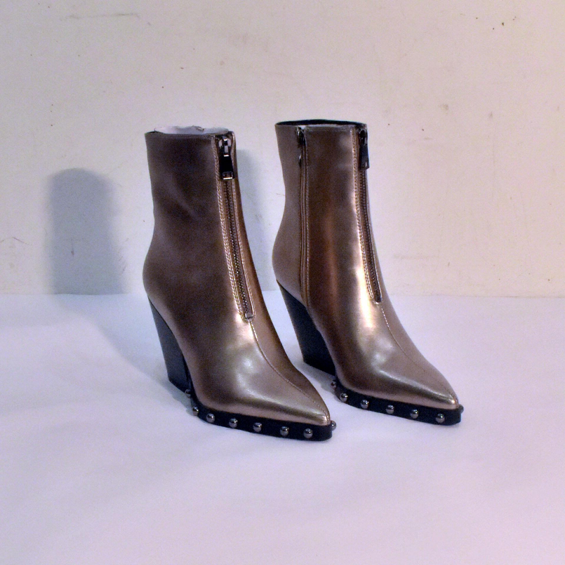 Bottines Métallisées Dorées - Azarey™ 462H727M (Pointure: 36) Très bon état - Vue 3 - 