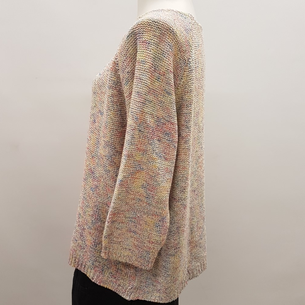 Pull en maille multicolore - ZARA - taille M - Photo 1