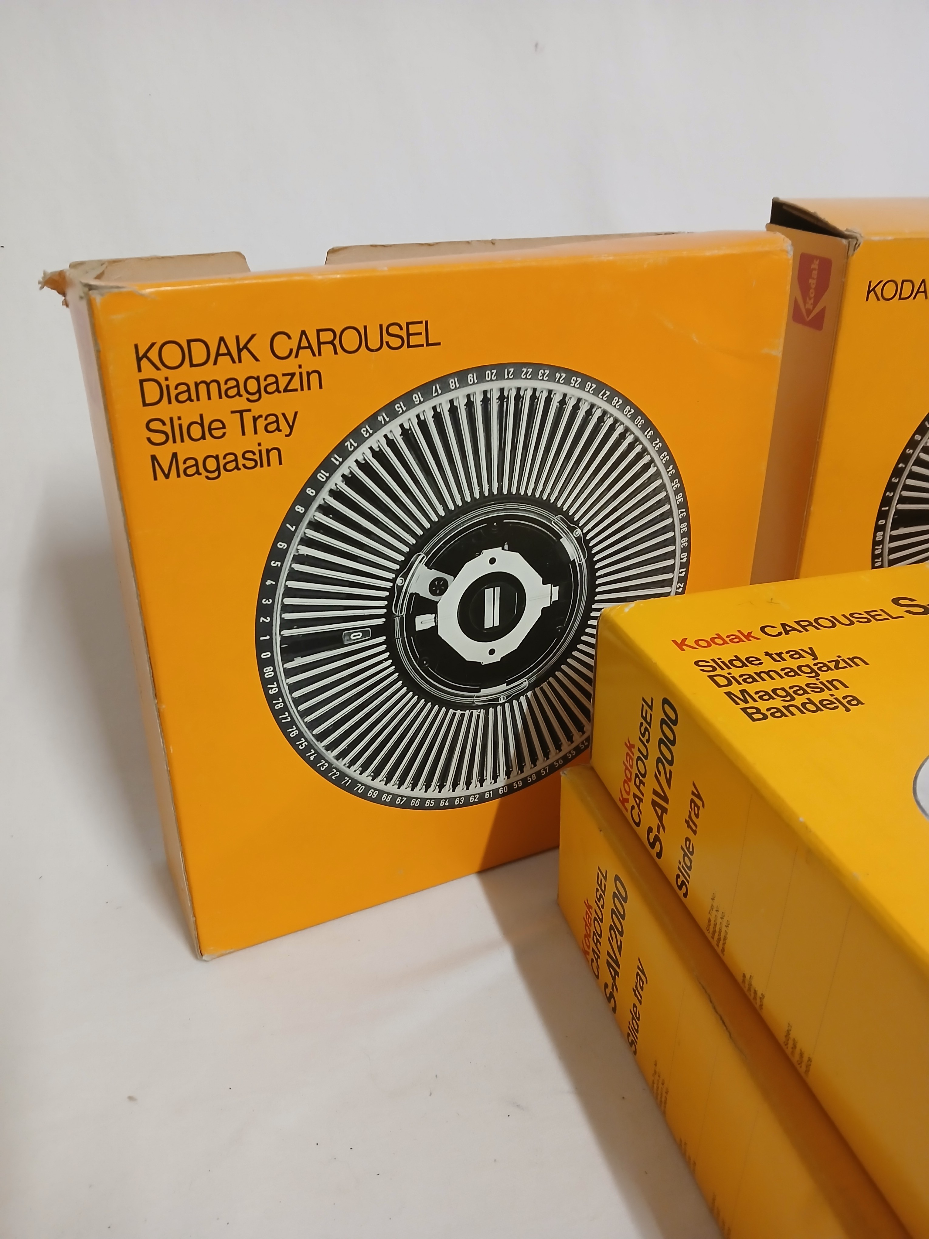 Lot de carrousel pour diapositives Kodak - Très bon état - Photo 4