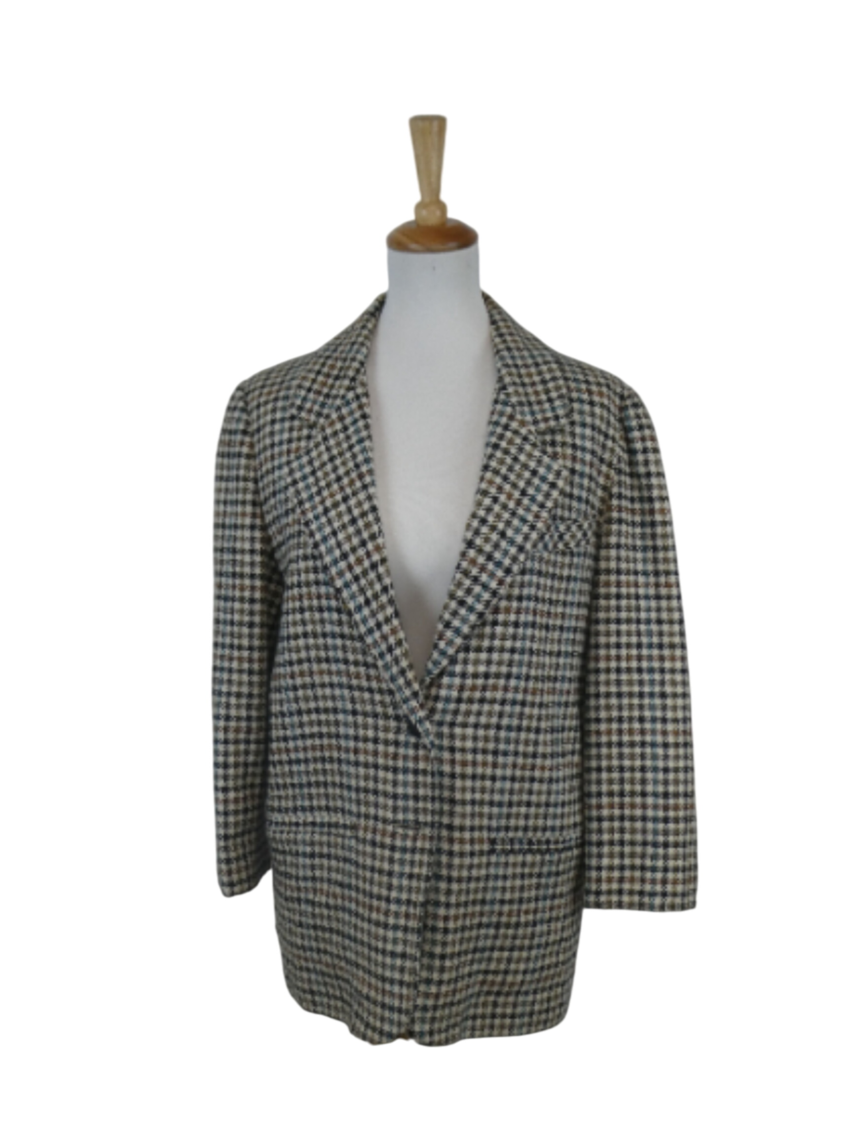 Etam - Veste de costume à carreaux multicolore - 34/36/S - Photo 0