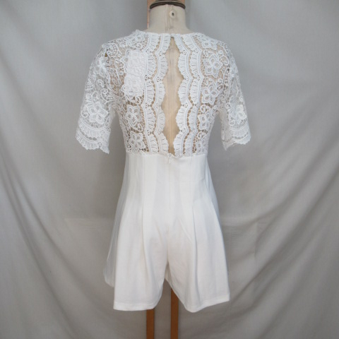 RF142 - Combishort à broderies - Cherry Koko - Taille M  Comme neuf - Vue 2 - 