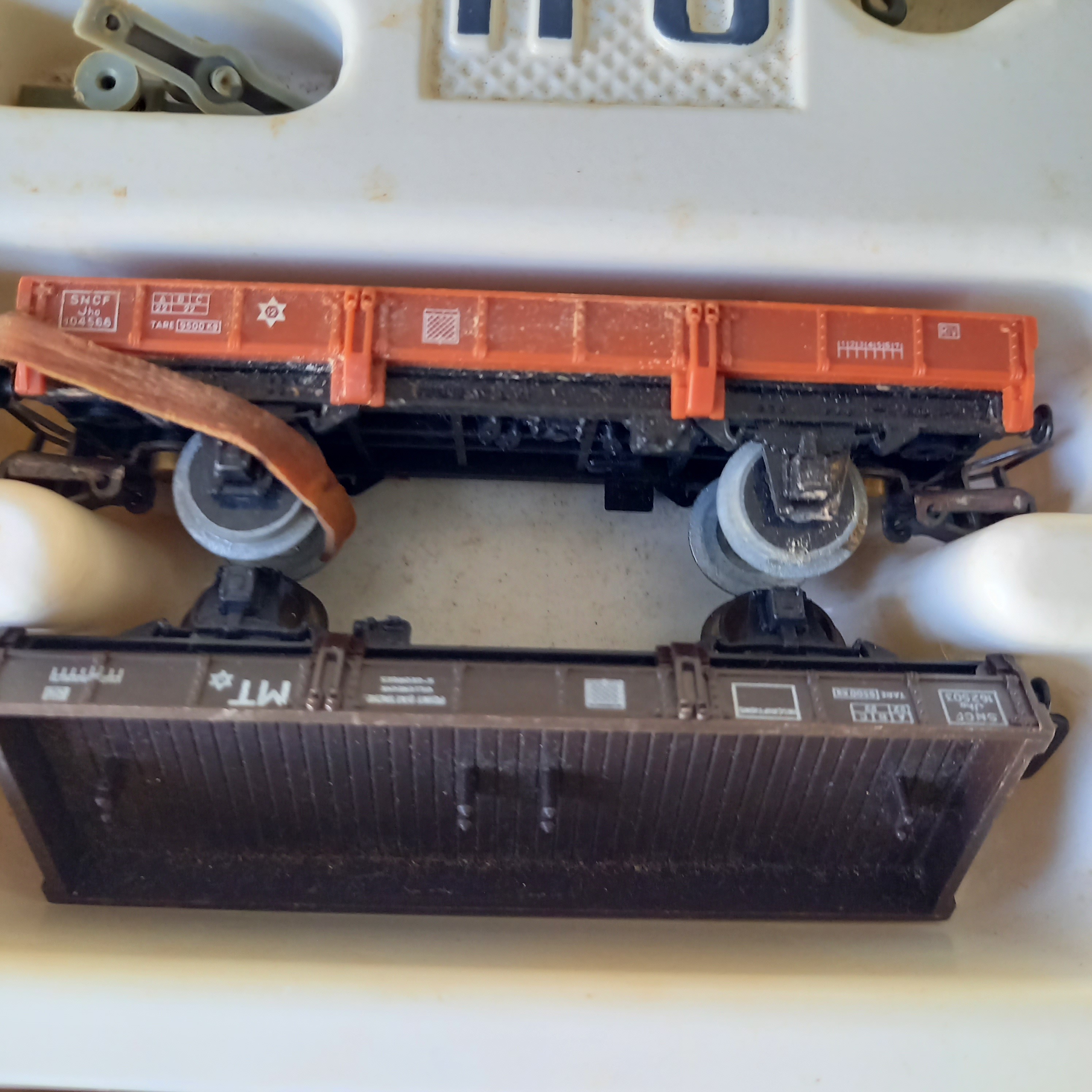 Vintage ancien train locomotive wagon Jouef Bon état - Vue 8 - 