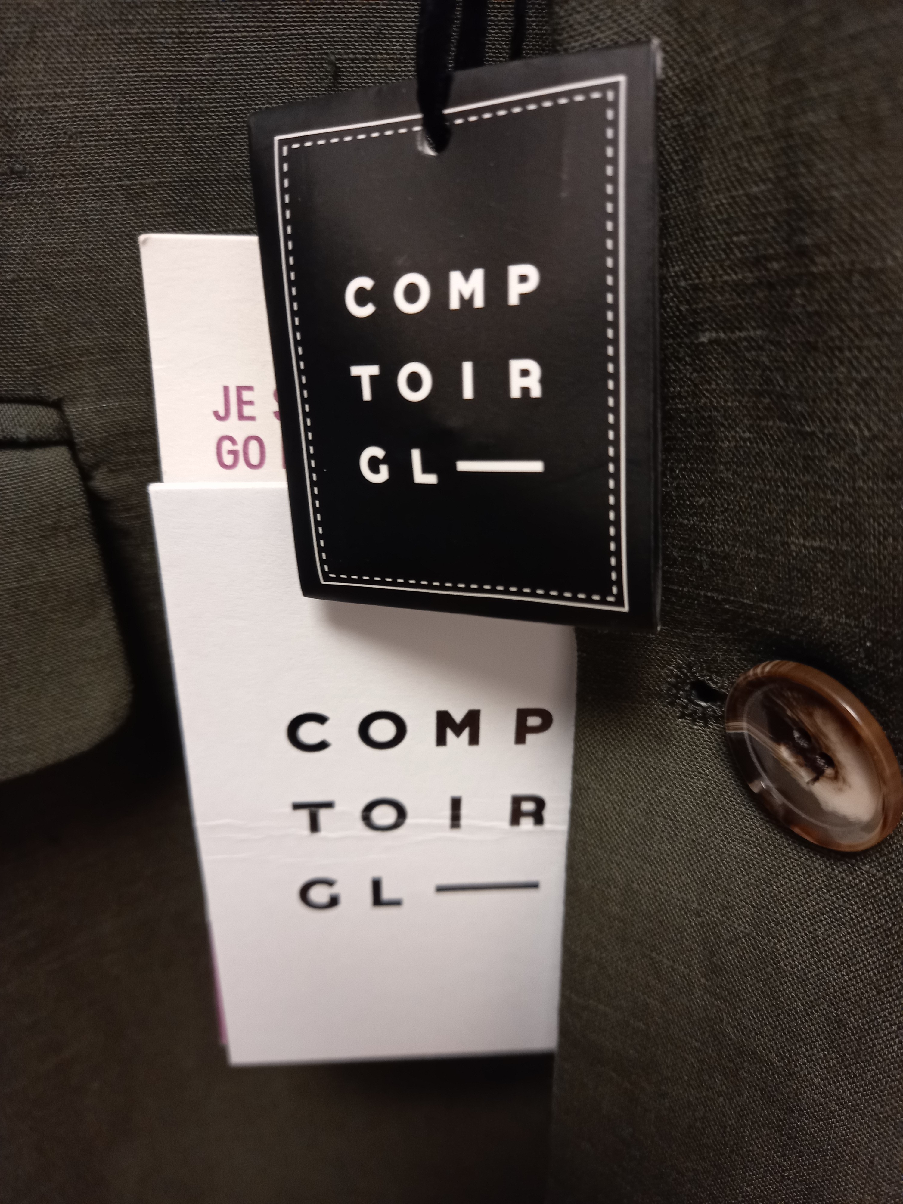 Voir photo 4 de Costume homme "Comptoir LG" Costume homme "Comptoir LG" Comme neuf - Vue 4 -