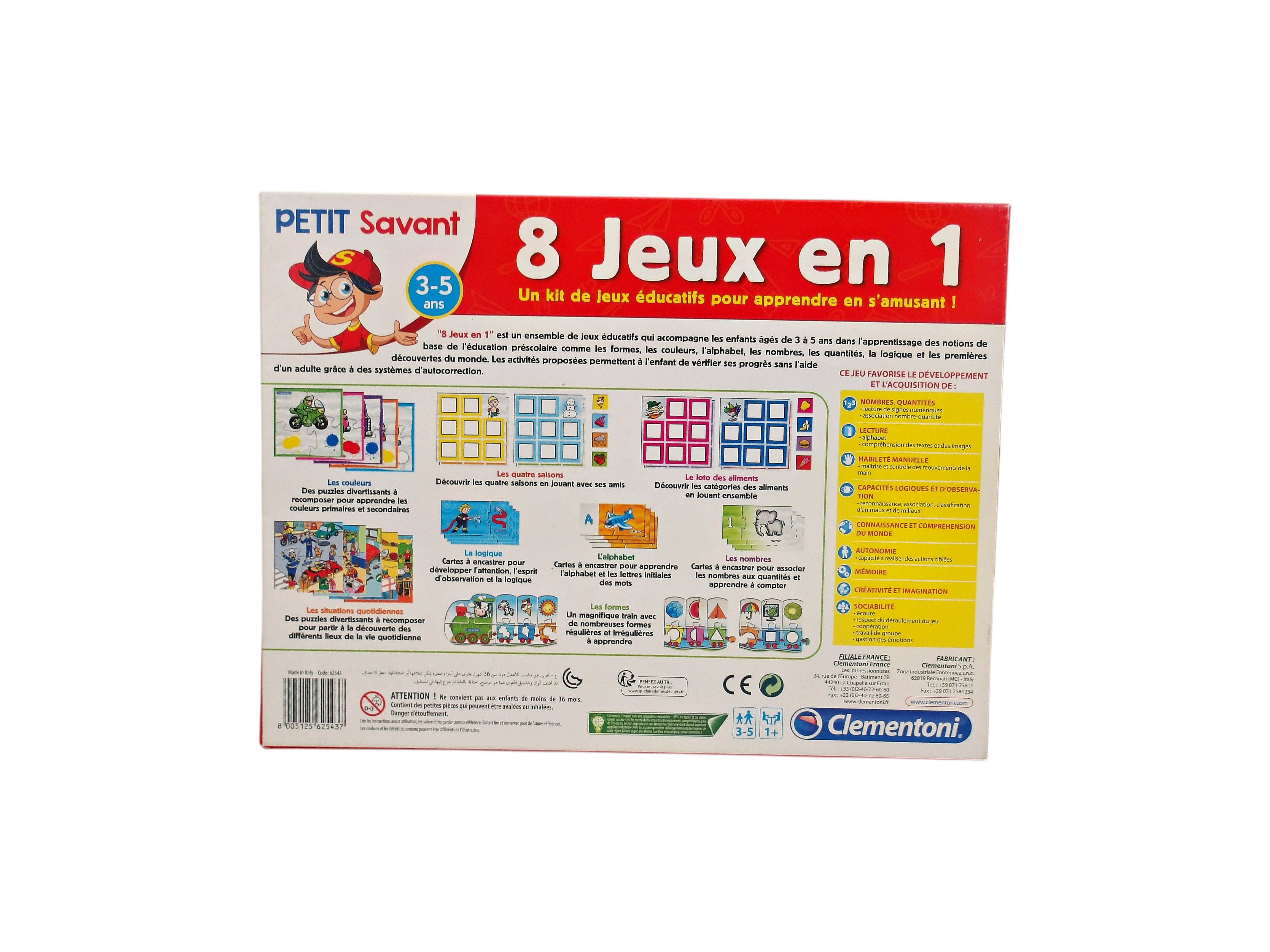 Mon coffret de jeux 8 en 1 Comme neuf - Vue 2 - 