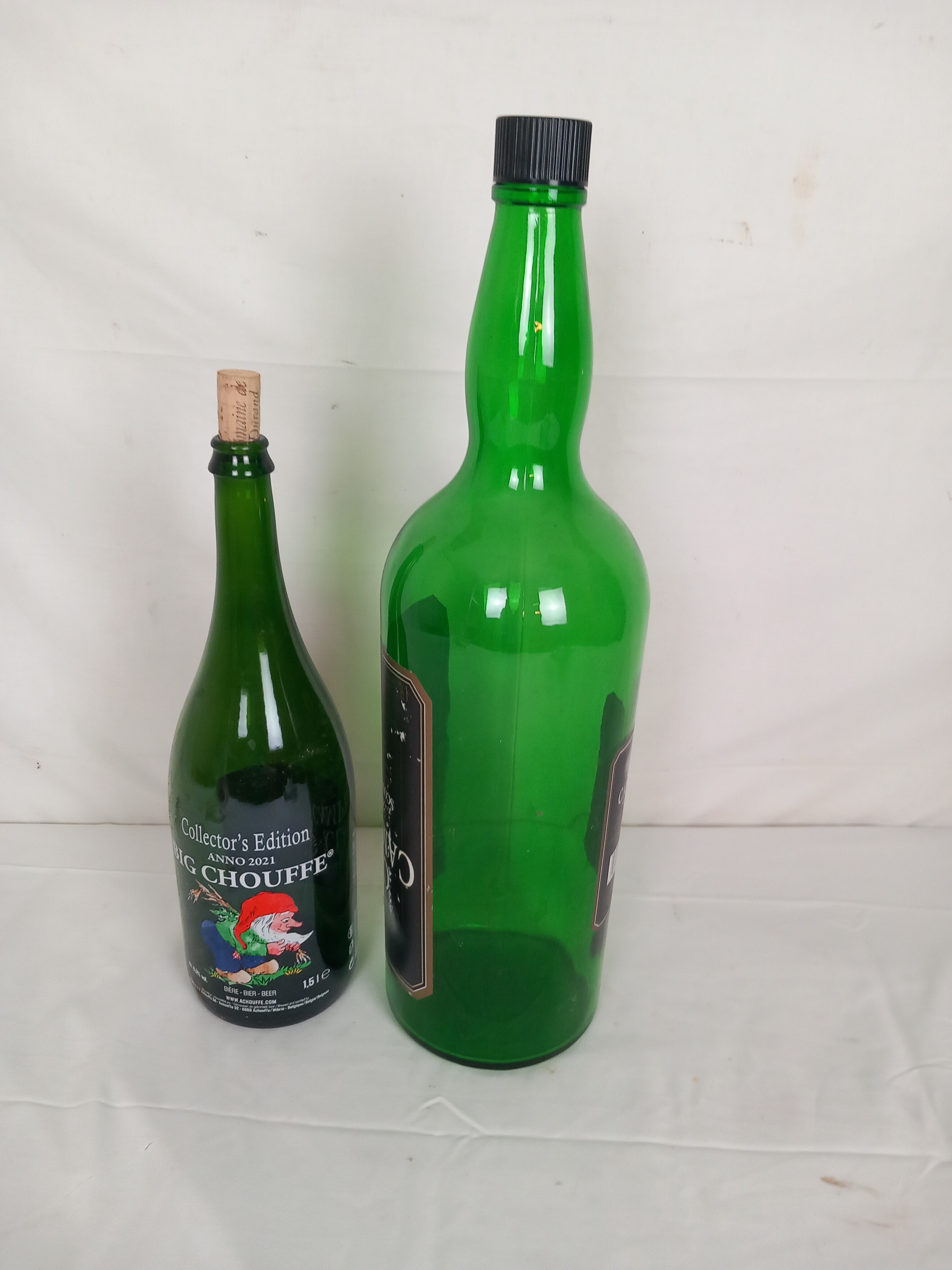 Lot De 2 Bouteilles Clan Campbell Vintage En Verres  Très bon état - Vue 7 - 