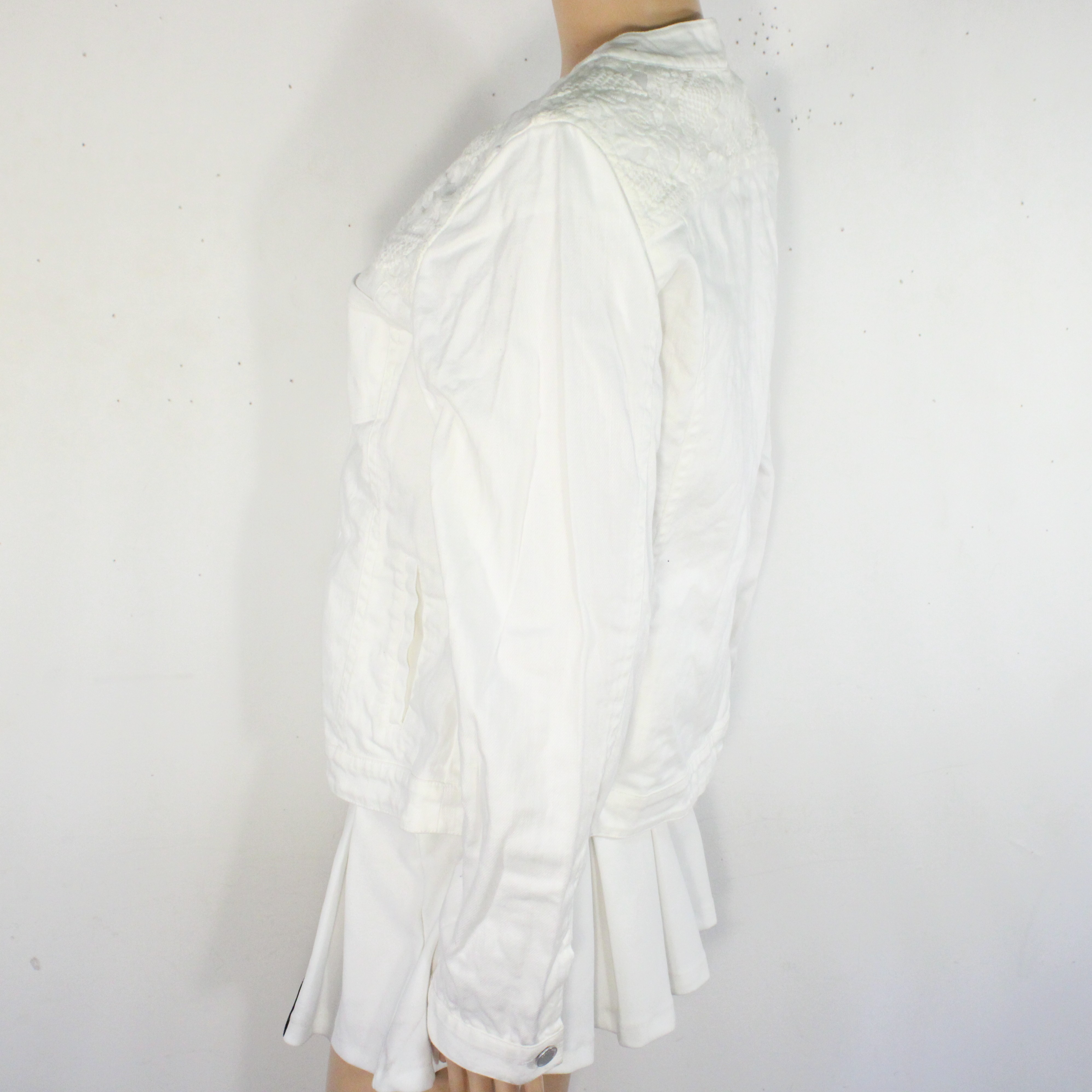 Veste Jean's Femme Blanc JAQUELINE RIU Taille 42 - Photo 2