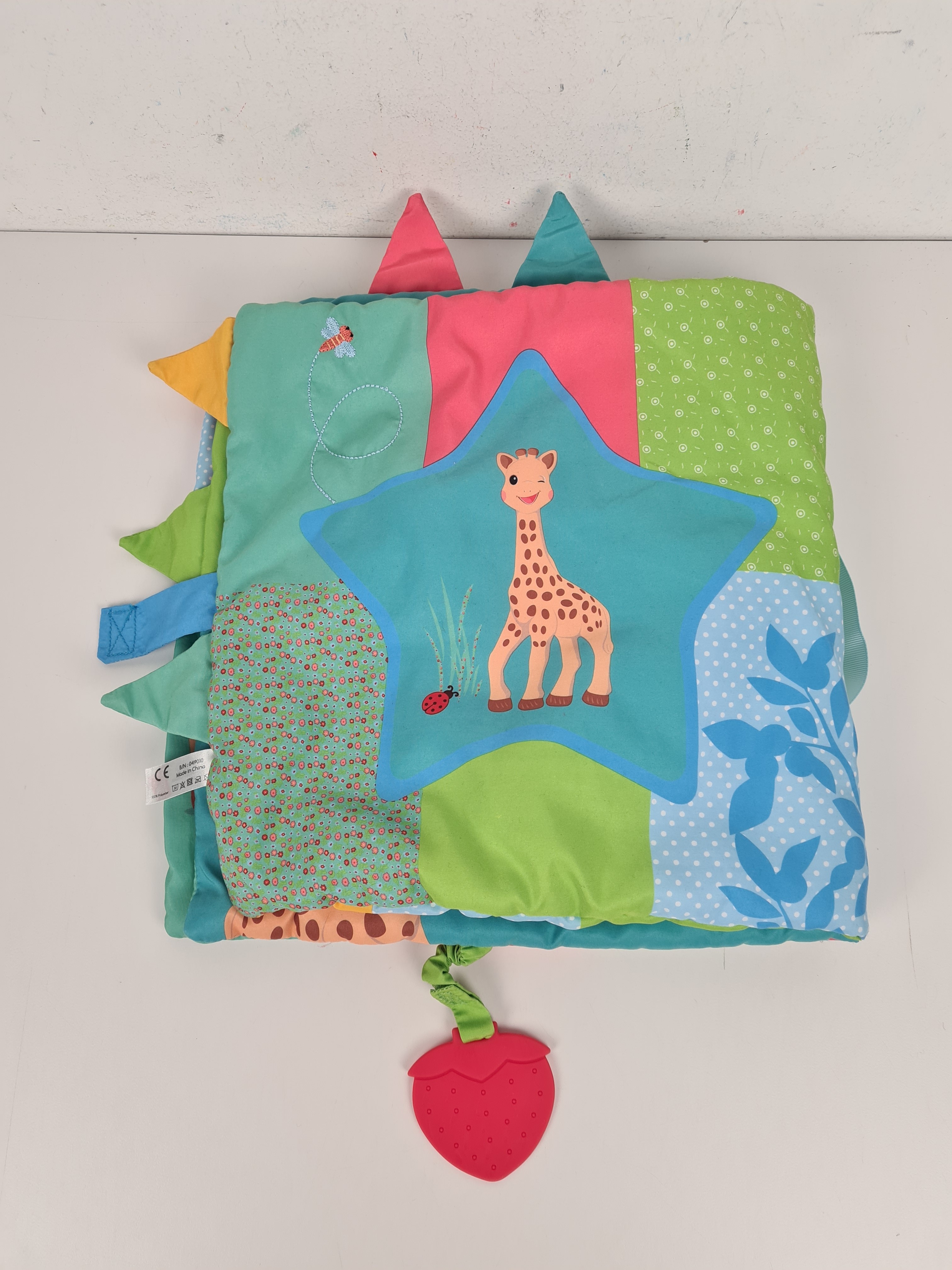 Livre en tissu - Pouet - Sophie la girafe - Vulli - 0/3 ans - Photo 1