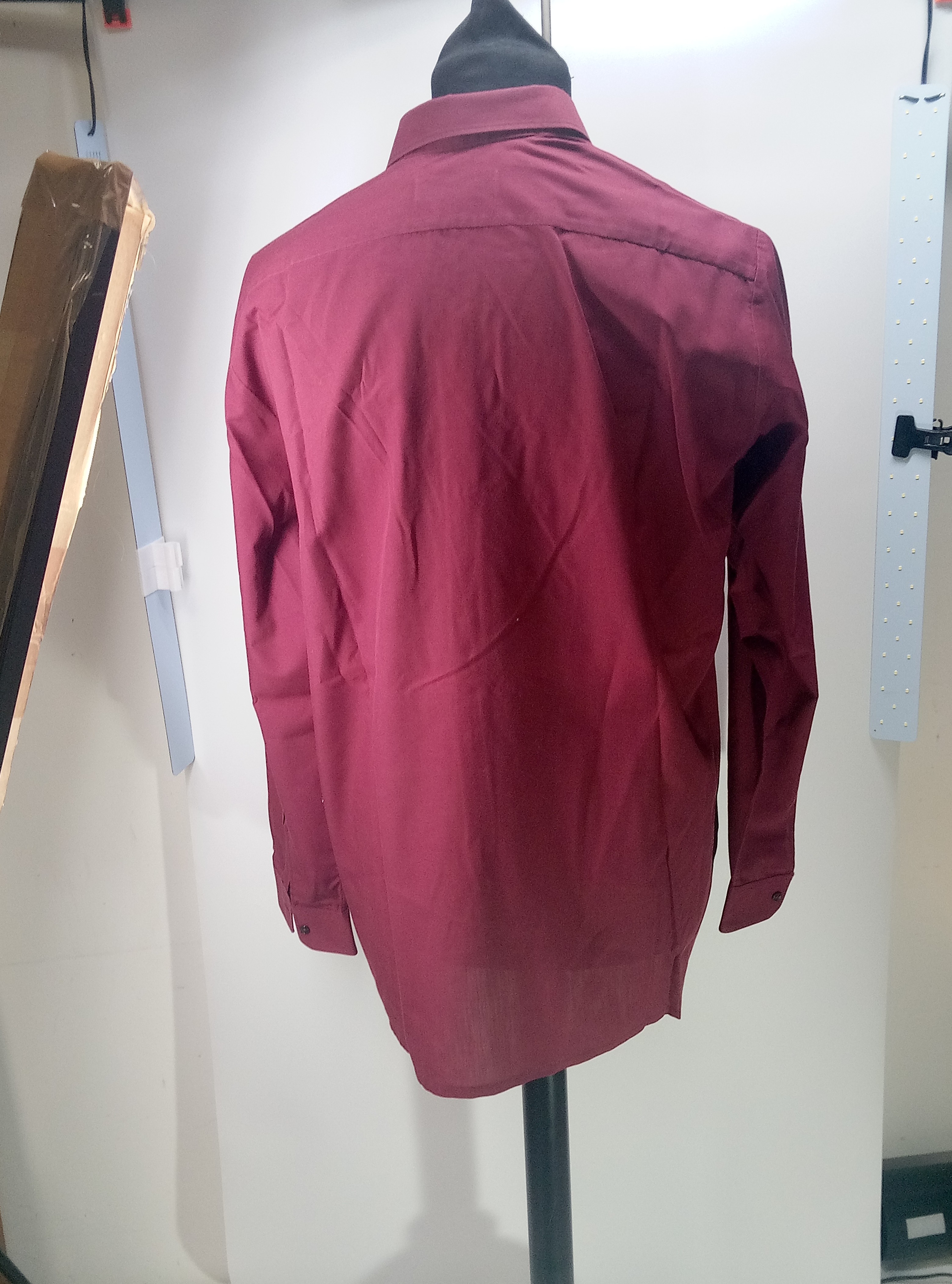 Chemise Bordeau Pierre Cardin Homme Taille 41 - Photo 2