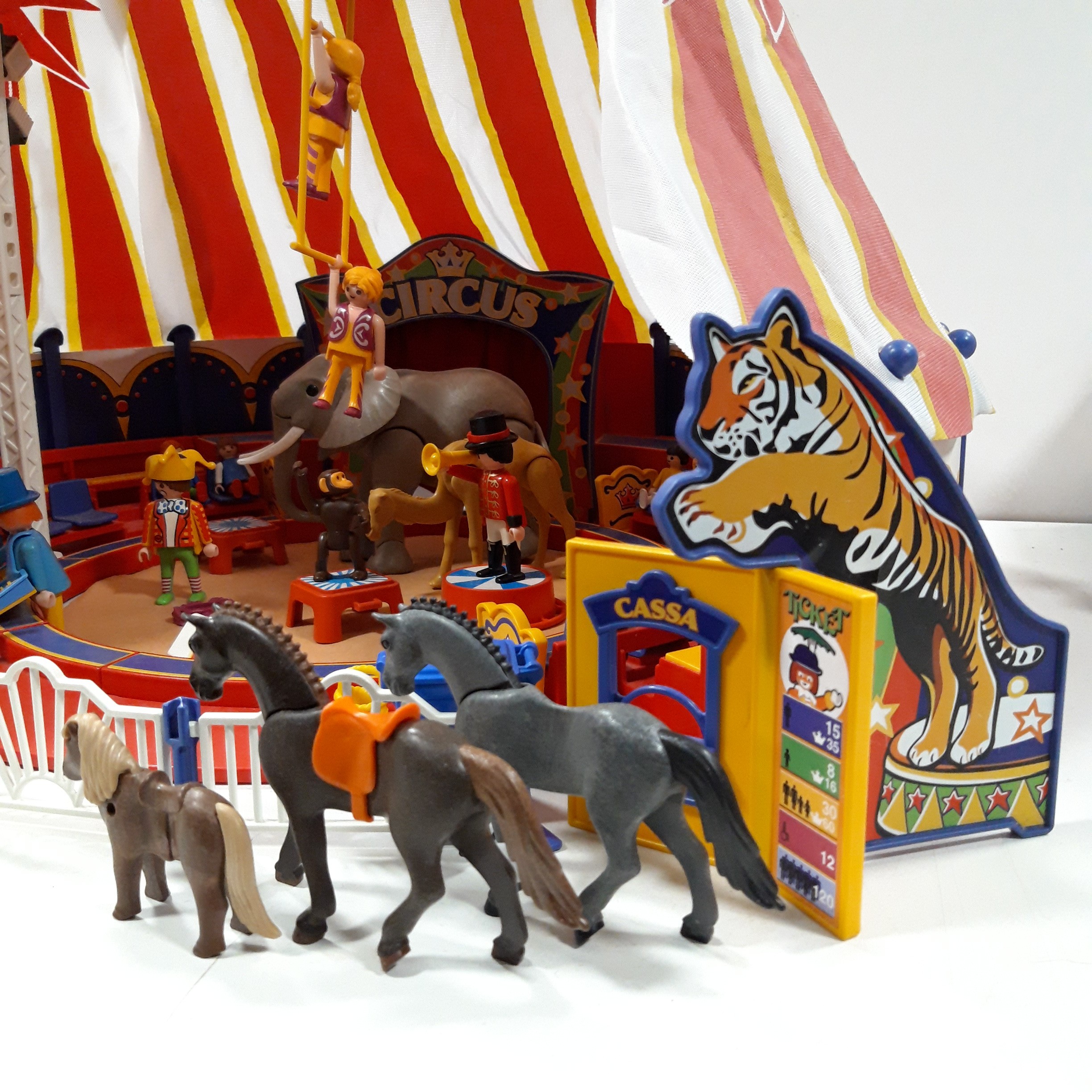 PLAYMOBIL (U2232) CIRQUE - Boule De Fixation Toile Sur Piquet