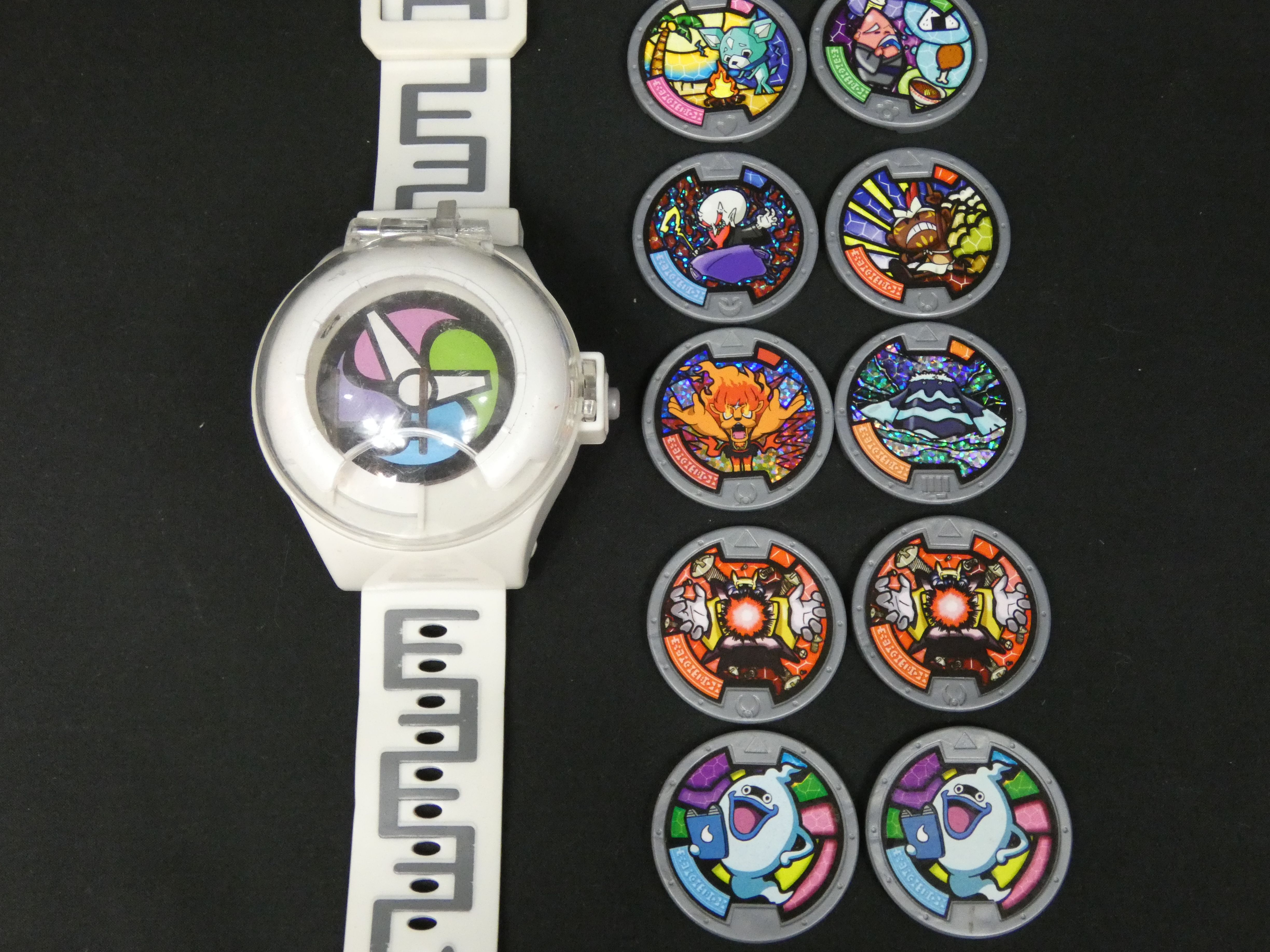 Yo-Kai Watch 1ère version avec 10 médaillons - Bon état - Photo 3