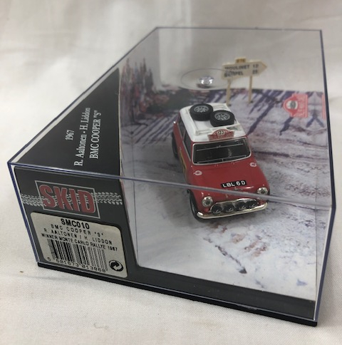 Rare miniature Austin mini Cooper neuve, Rallye Monte Carlo 1967 - Comme neuf - Photo 3