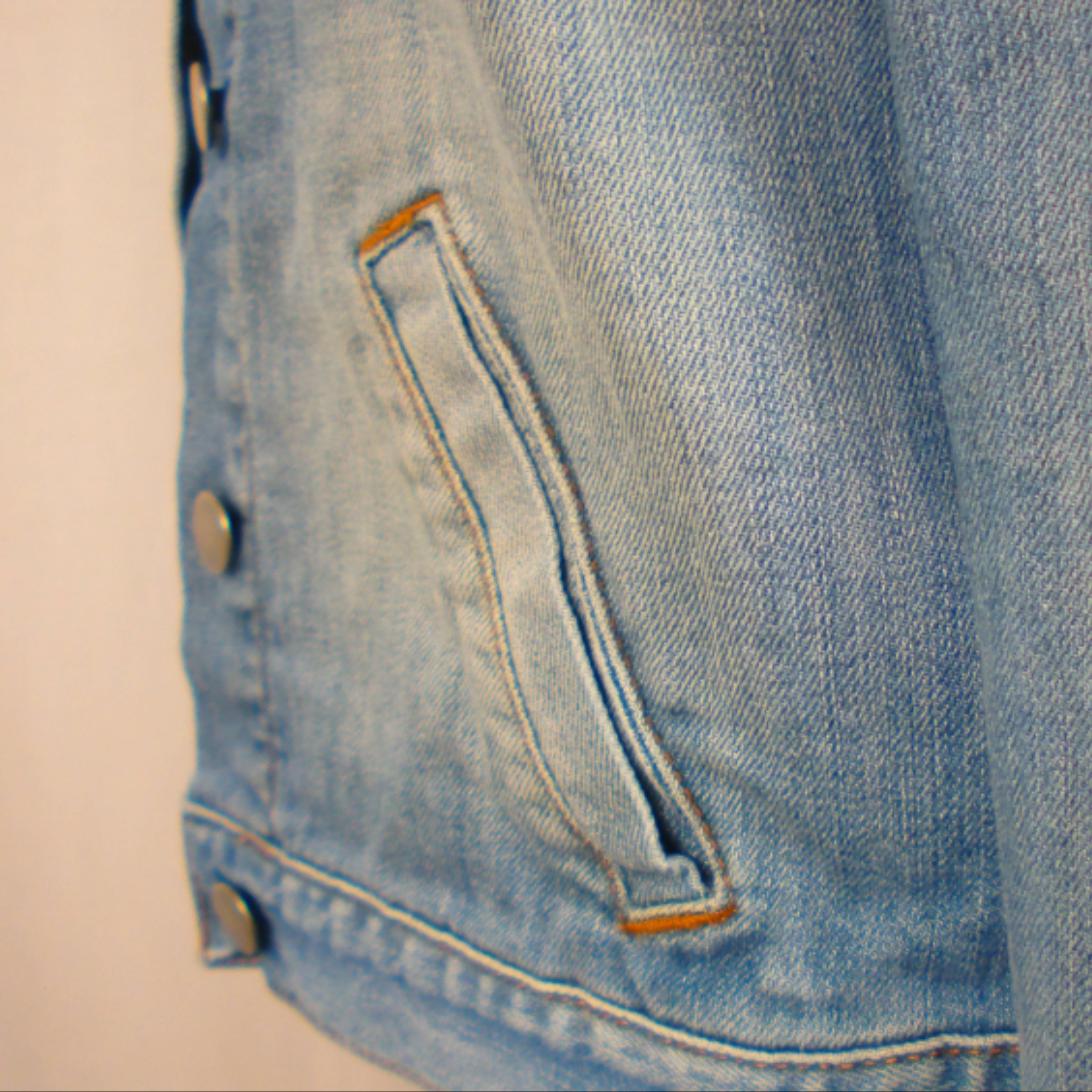 Veste KOOKAÏ, jean bleu, 99% coton, taille 38 Très bon état - Vue 3 - 