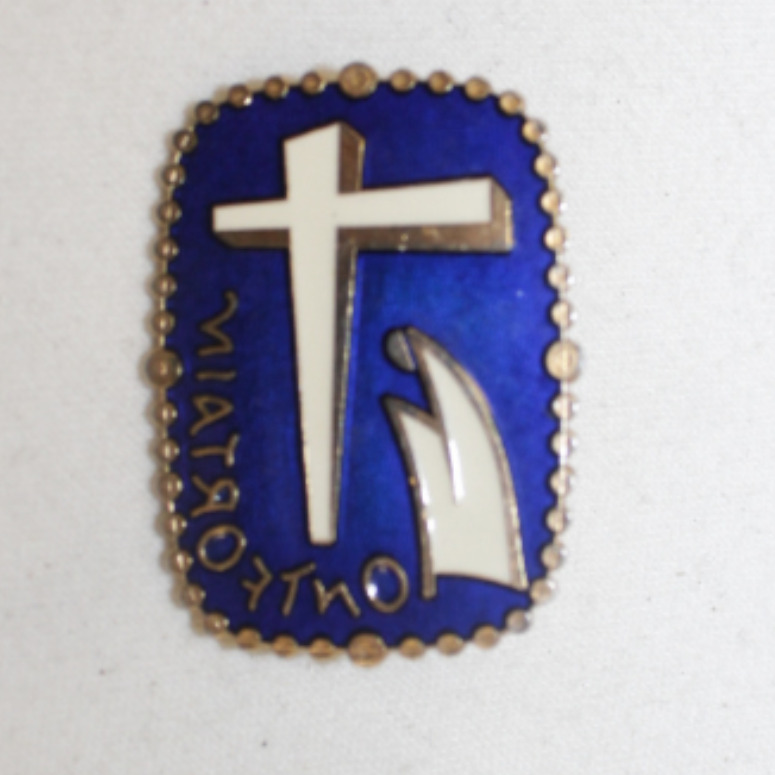 Ancienne broche religieuse - montfortain - Modalova