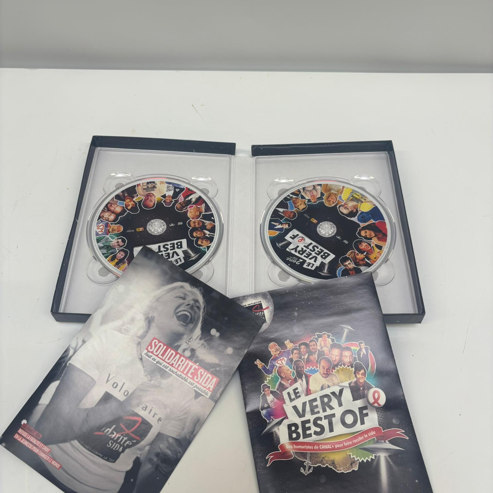 DVD "Le very Best of des humoristes de Canal + pour faire reculer le sida"  - Vue 3 - 