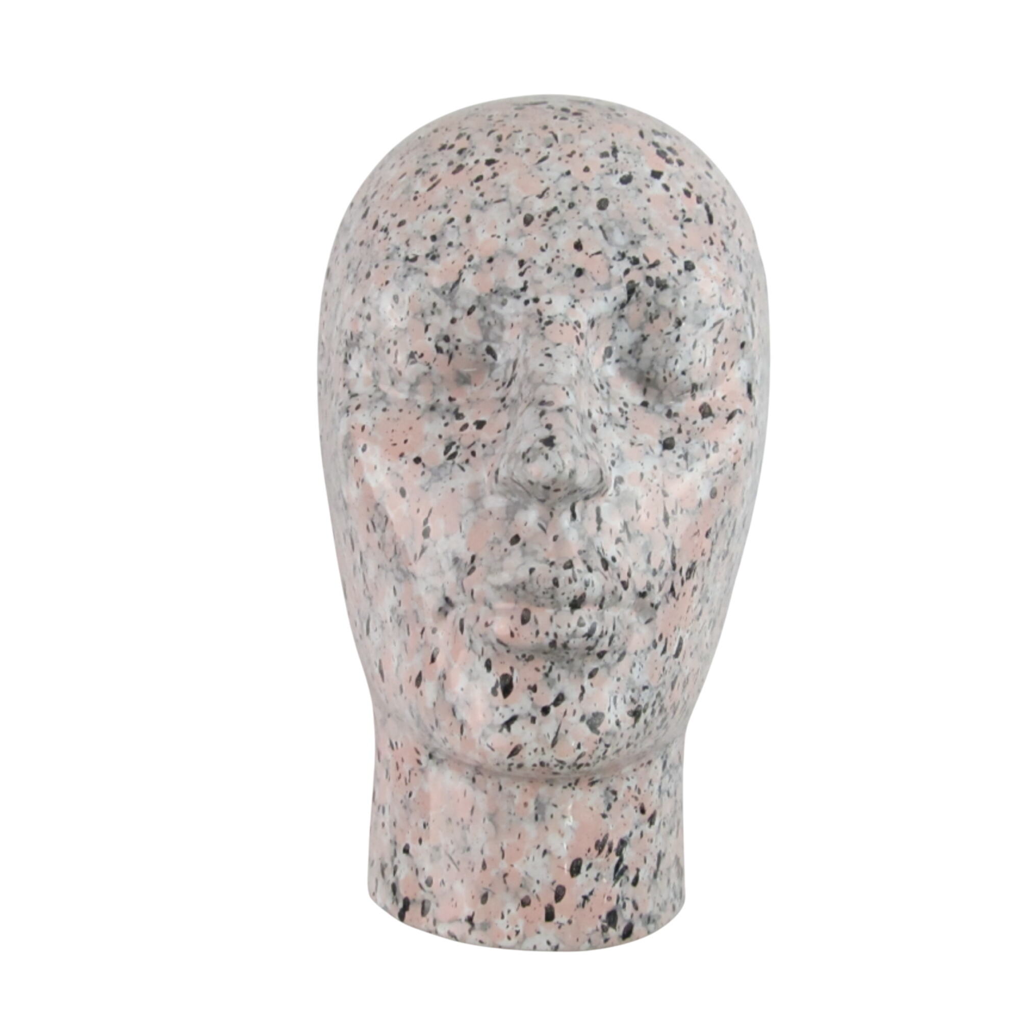 Acheter Sculpture Tête tachetée Bon état - 40,00 € Sculpture Tête tachetée Bon état - reconditionné disponible sur Label Emmaüs