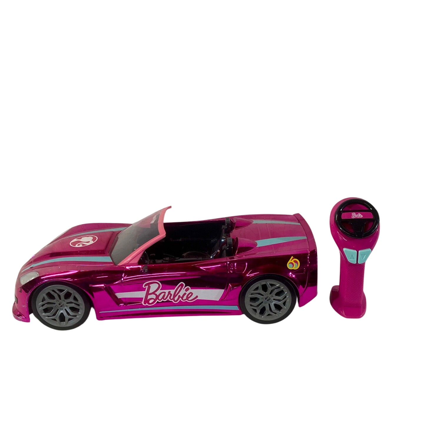 Voiture de Barbie télécommandée coupé cabriolet - Photo 0