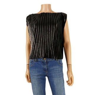 Blouse  rayures et dores - Sweew - Taille M - Label Emmaus - Modalova