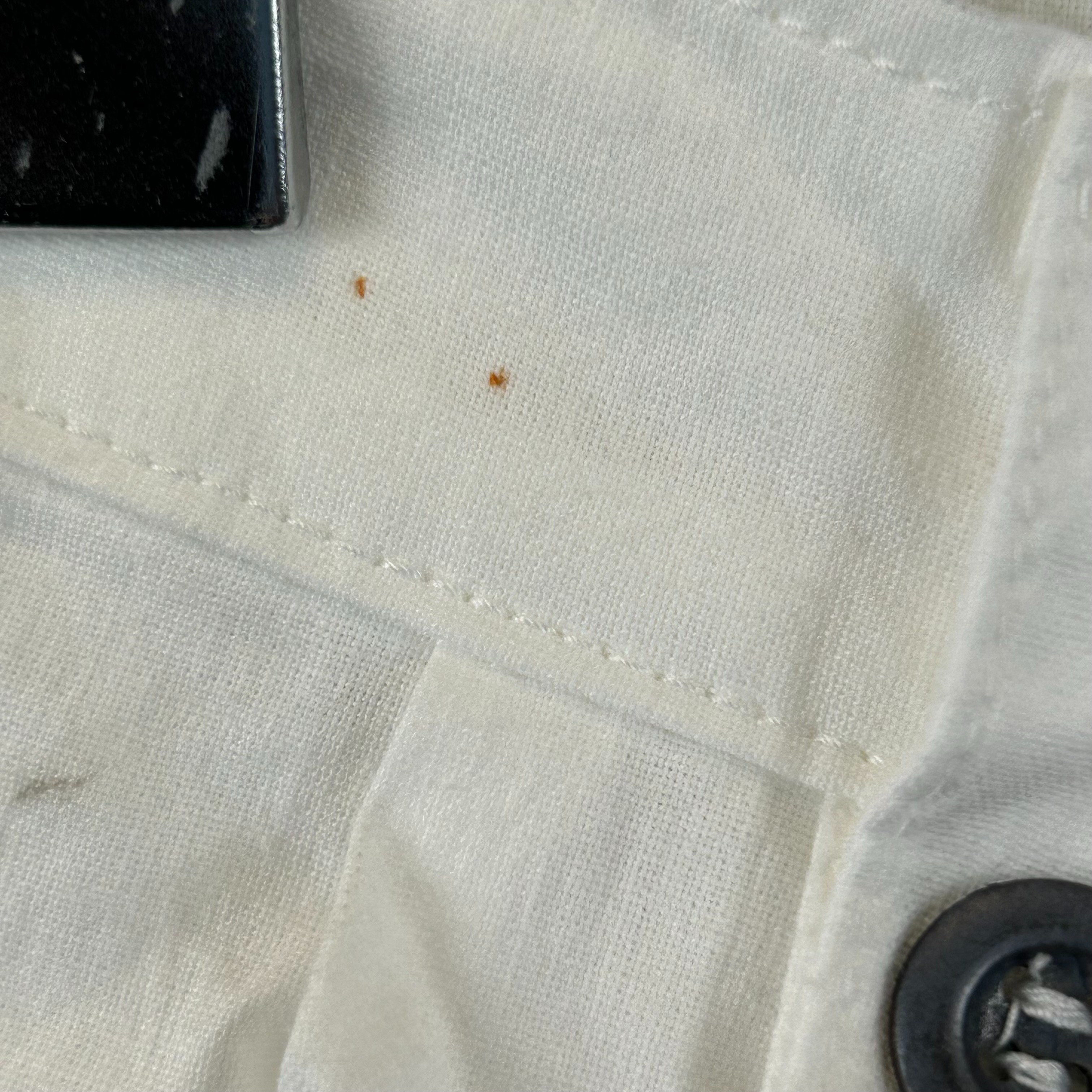 Benson - Pantalon blanc 100% coton - Taille 38 (estimé) - Photo 4