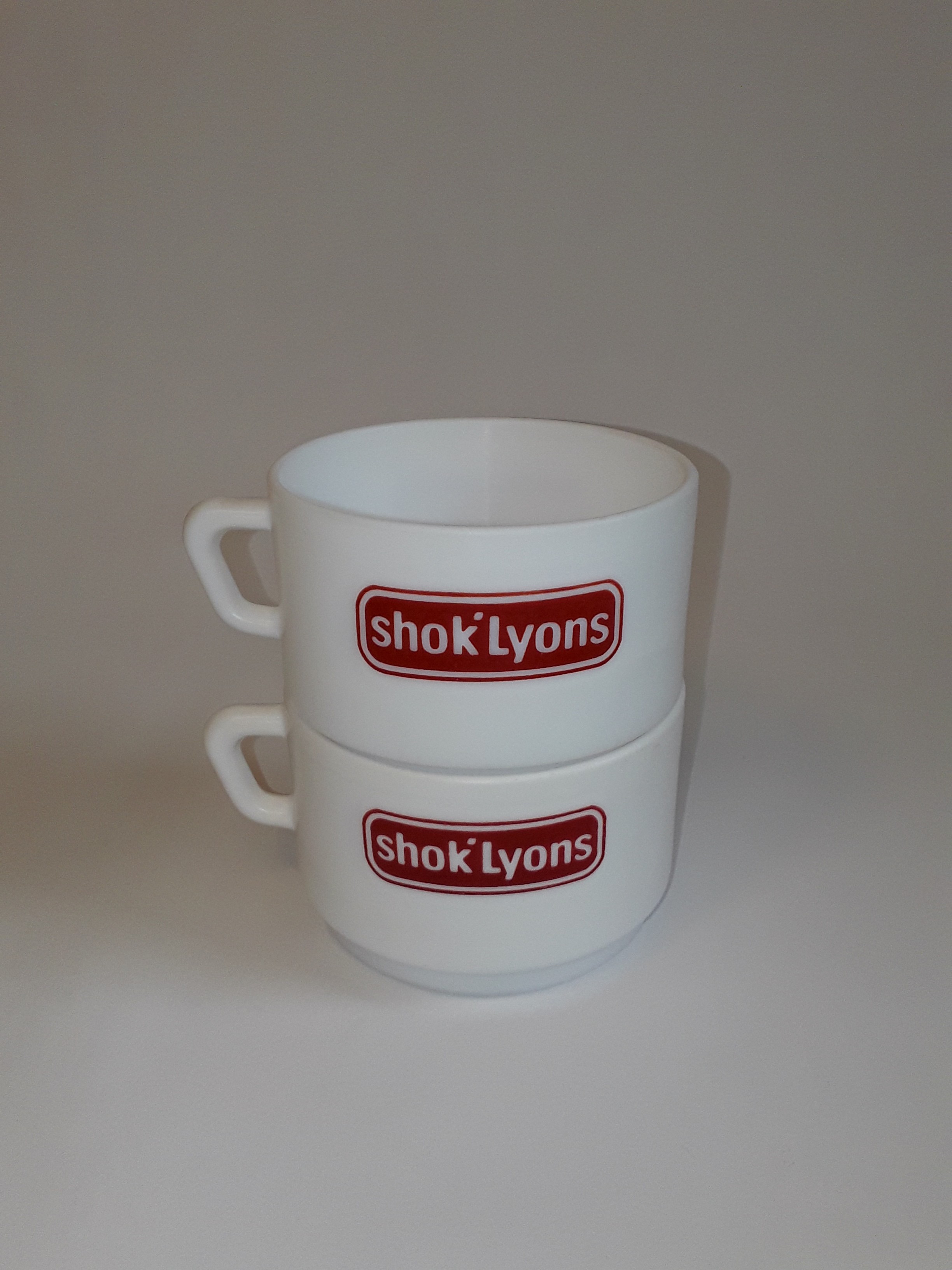 Tasses SHOK'LYONS - Très bon état - Photo 2