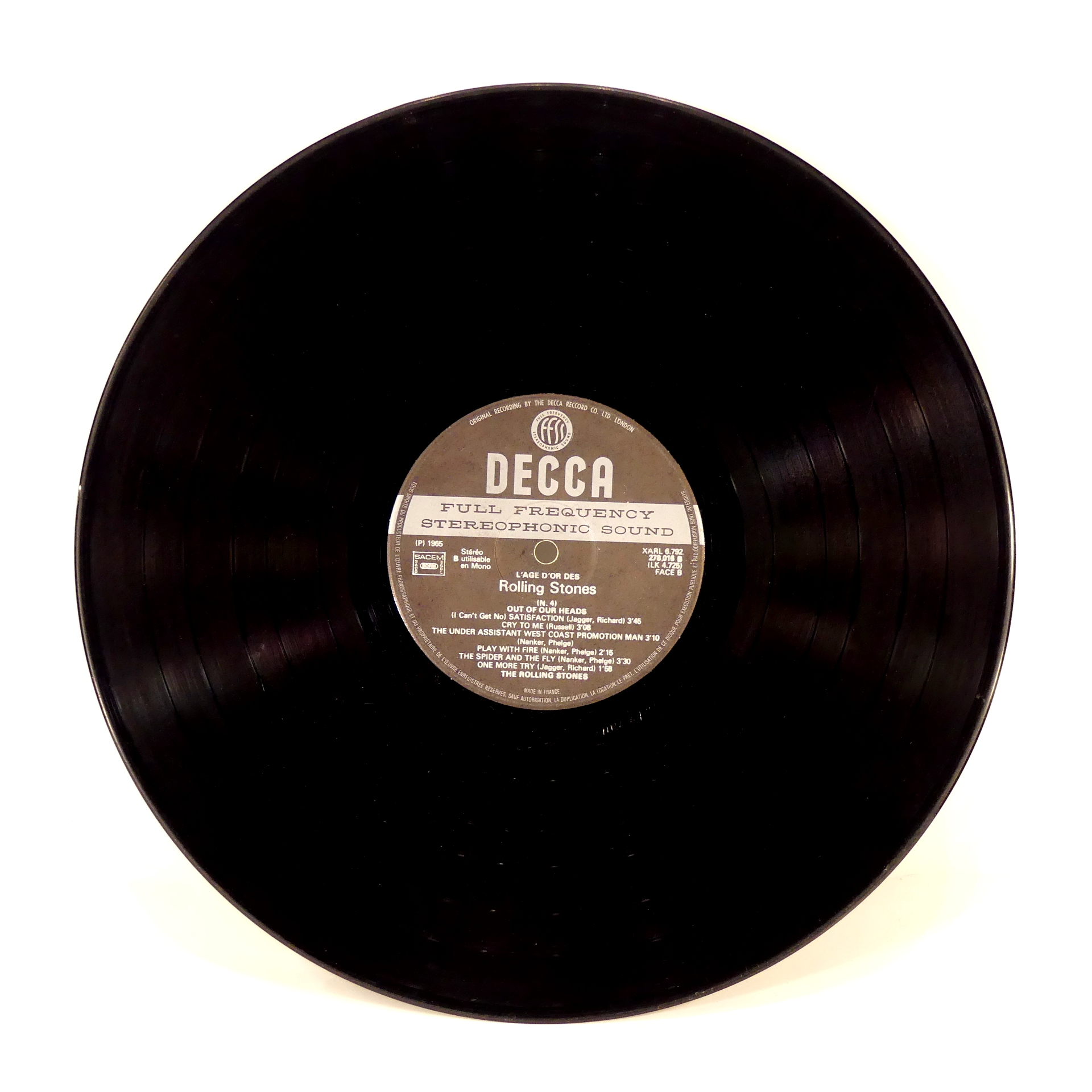 Vinyle - "L'âge d'or" - Vol 4 - des Rolling Stones - 1973  - Vue 2 - 