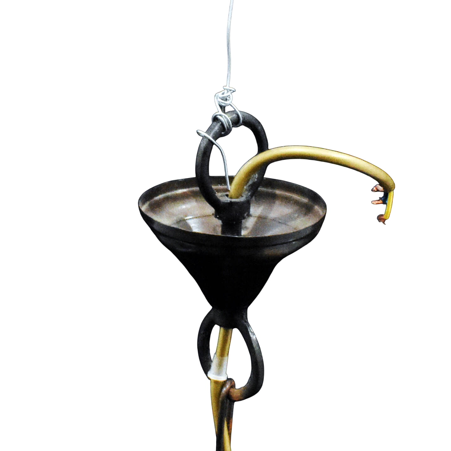 Voir photo 25 de Lanterne Suspendue Chehoma® - Esprit Colonial des Indes - Verre Taillé & Laiton doré Lanterne Suspendue Chehoma® - Esprit Colonial des Indes - Verre Taillé & Laiton doré Bon état - Vue 25 -