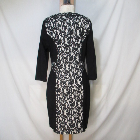 RF123 - Robe à manches 3/4 - Tanaïs - Taille 42 Bon état - Vue 5 - 