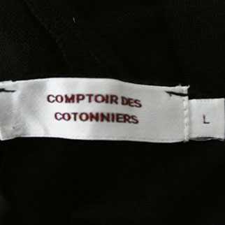 Pull noir col roulé - femme - Comptoir Des Cotonniers - taille L - Photo 3