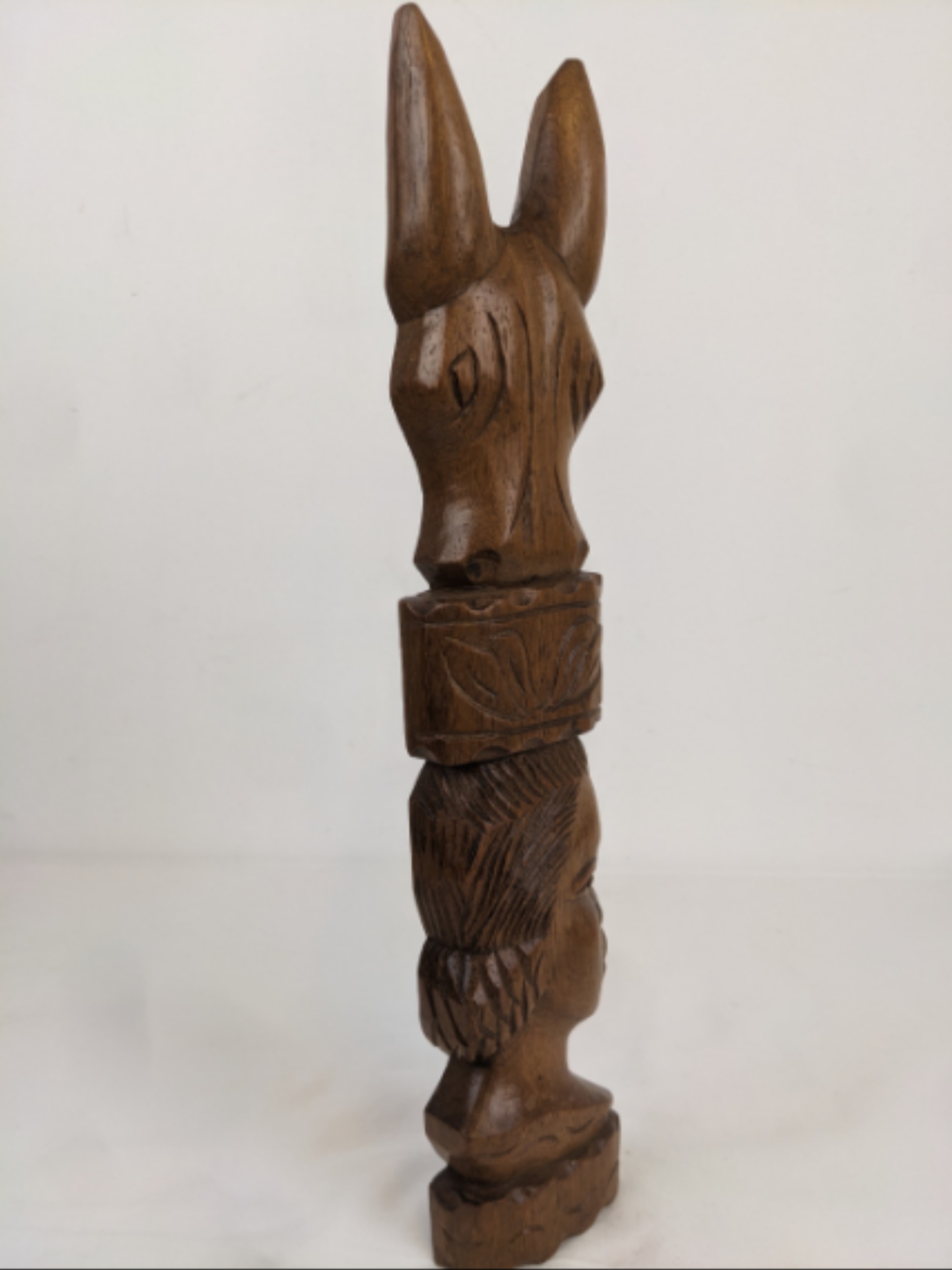 Sculpture en bois - style africain  - Photo 1