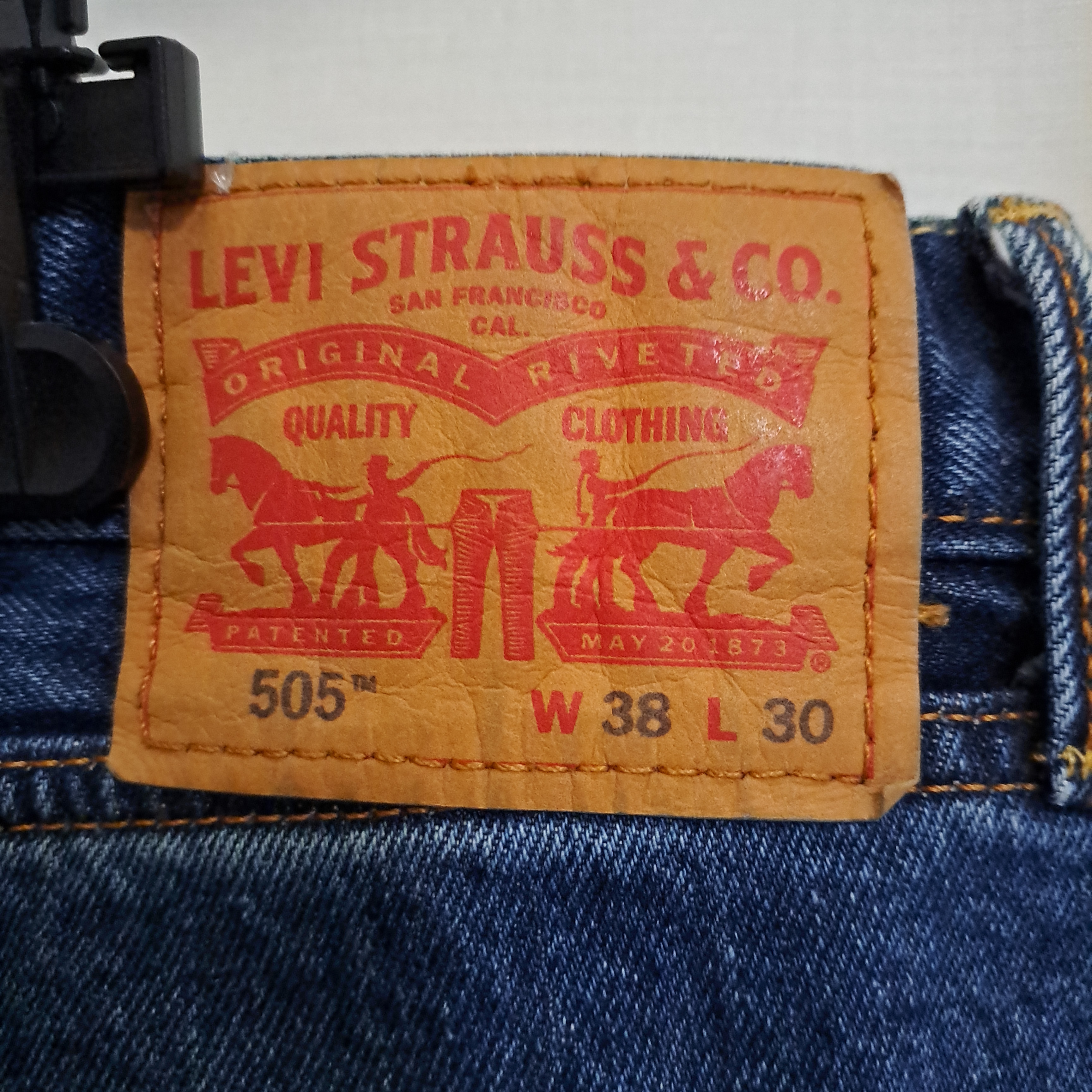 JEANS 505 W38/L30 état neuf Comme neuf - Vue 3 - 