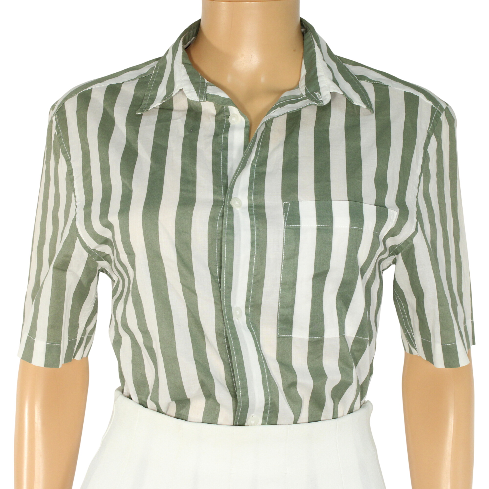 Chemise Mixte /Blanche Taille XS - H&M - Modalova