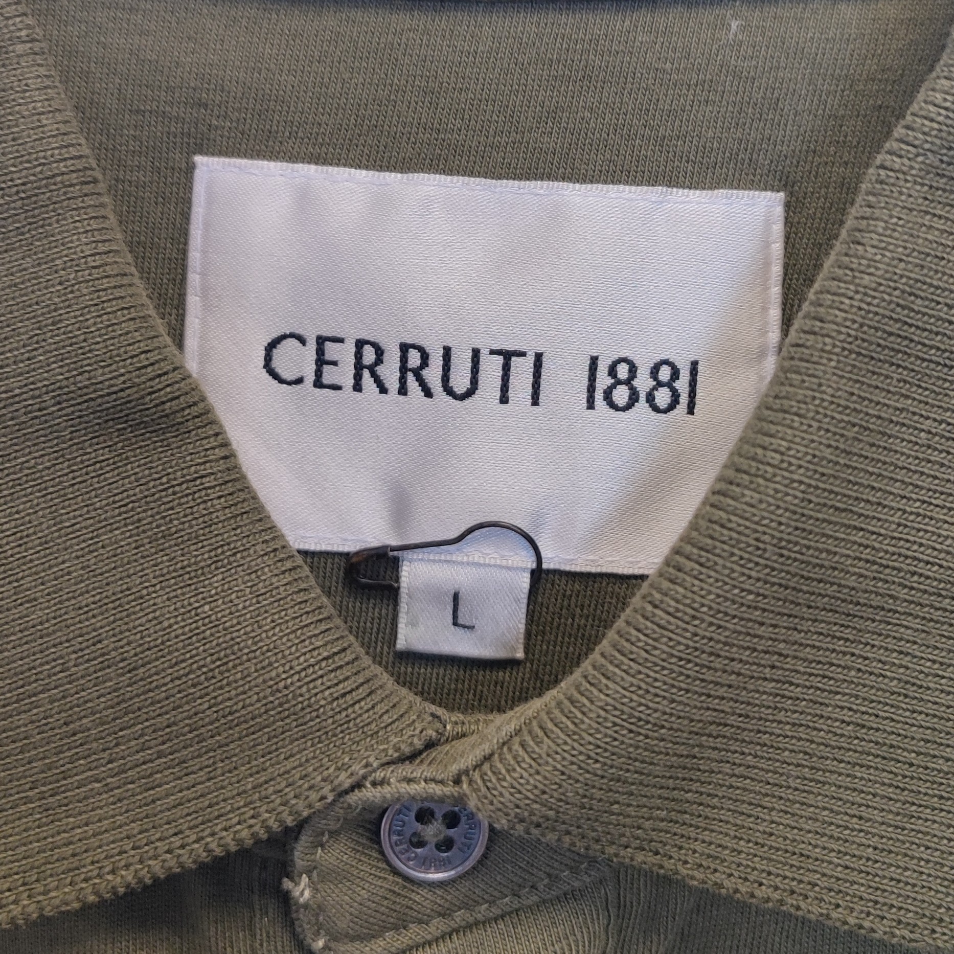 Voir photo 2 de CERRUTI - Polo en jersey - L - Homme CERRUTI - Polo en jersey - L - Homme Très bon état - Vue 2 -