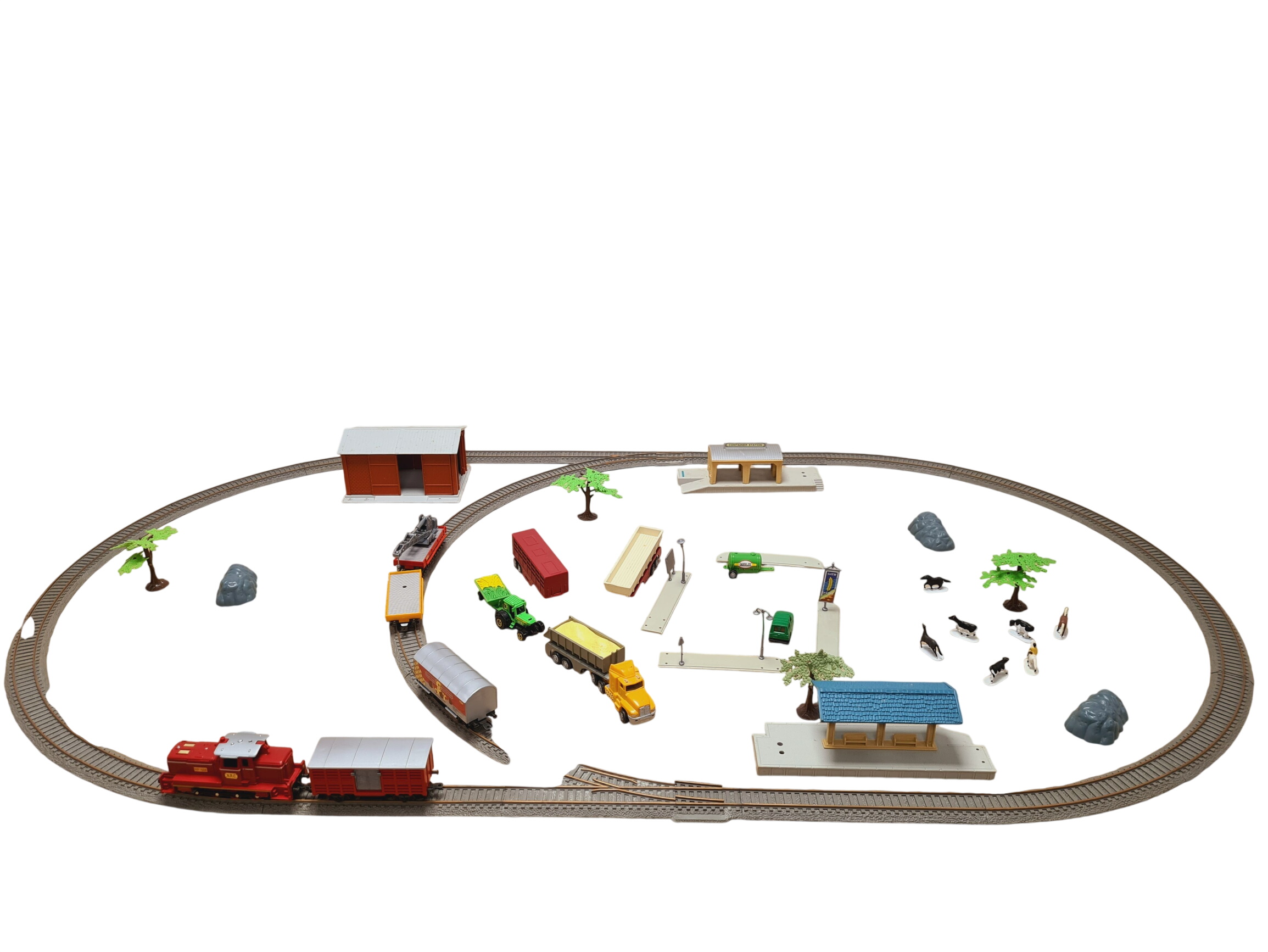 Acheter Circuits - Train New Ray Ho - Fonctionne avec 1 pile 1,5 V AAA LR 03 - Avec des accessoires - 30,00 € Circuits - Train New Ray Ho - Fonctionne avec 1 pile 1,5 V AAA LR 03 - Avec des accessoires - reconditionné disponible sur Label Emmaüs