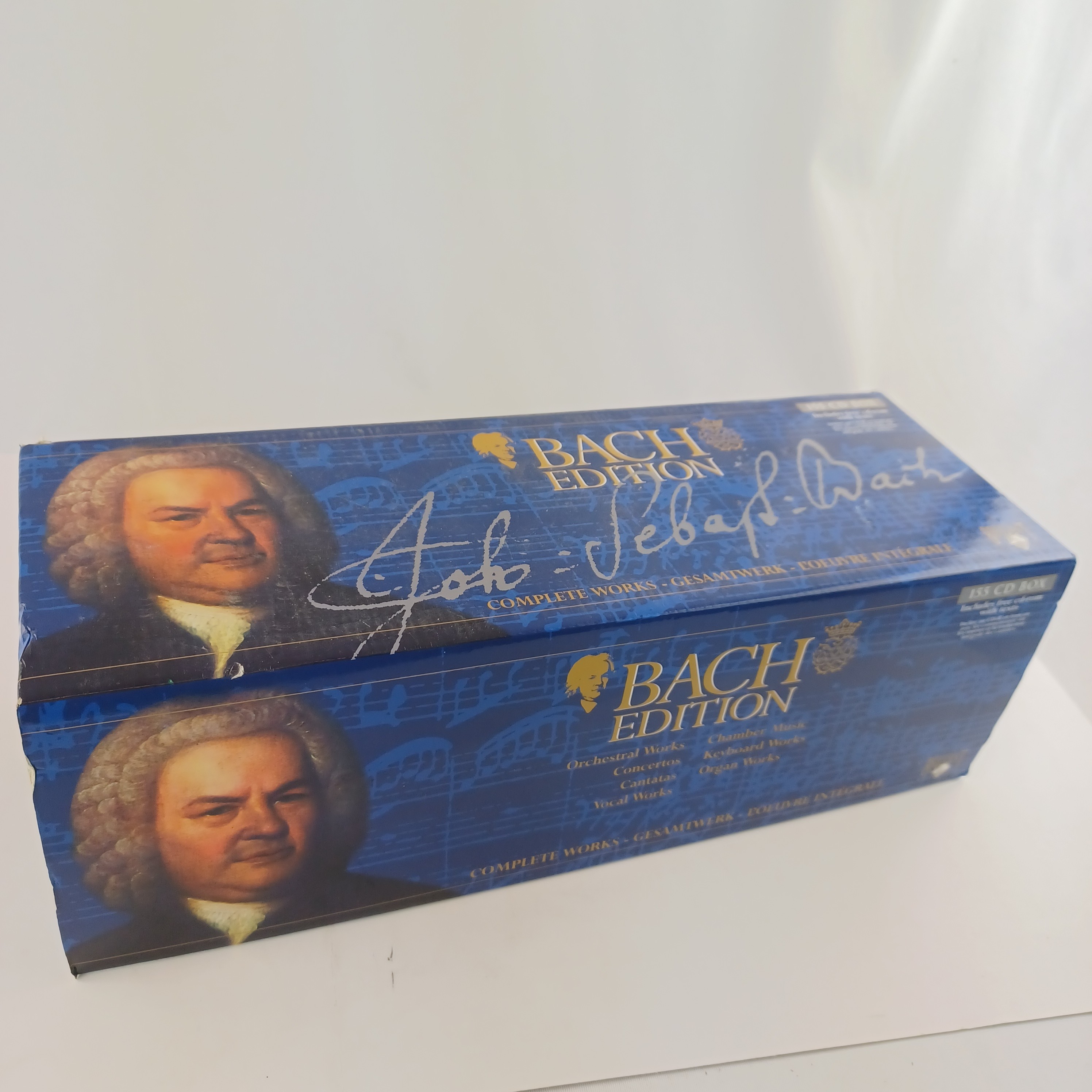 Boite de Brillant Classics de 155 CD box Bach Edition l'oeuvre intégrale de 2007  - Vue 2 - 