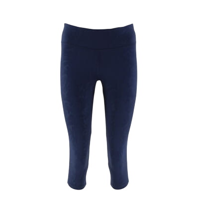 Legging de sport bleu foncé imprimé - femme - Crivit - taille M - Photo 0
