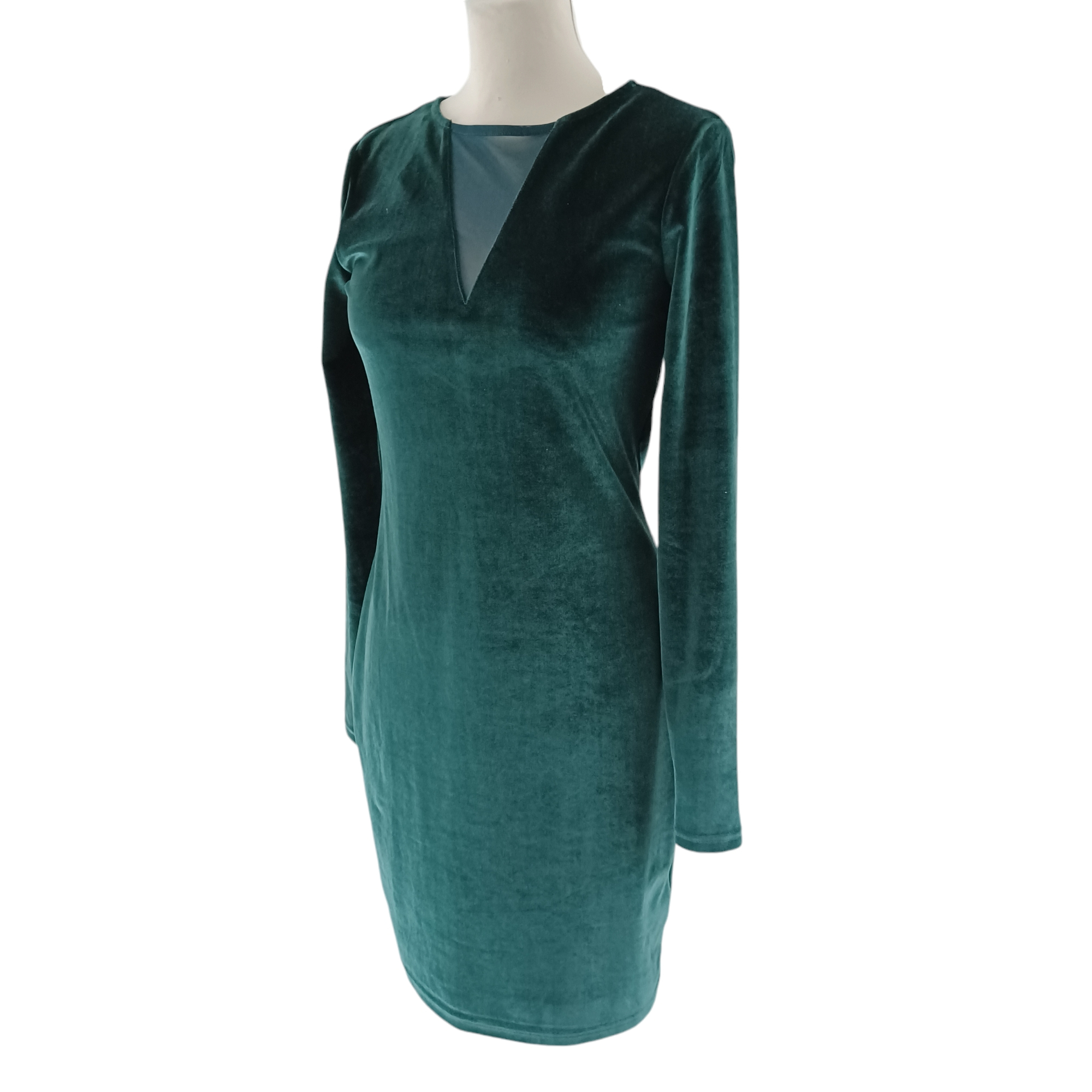Robe neuve en velours - Trend One - S - Photo 2
